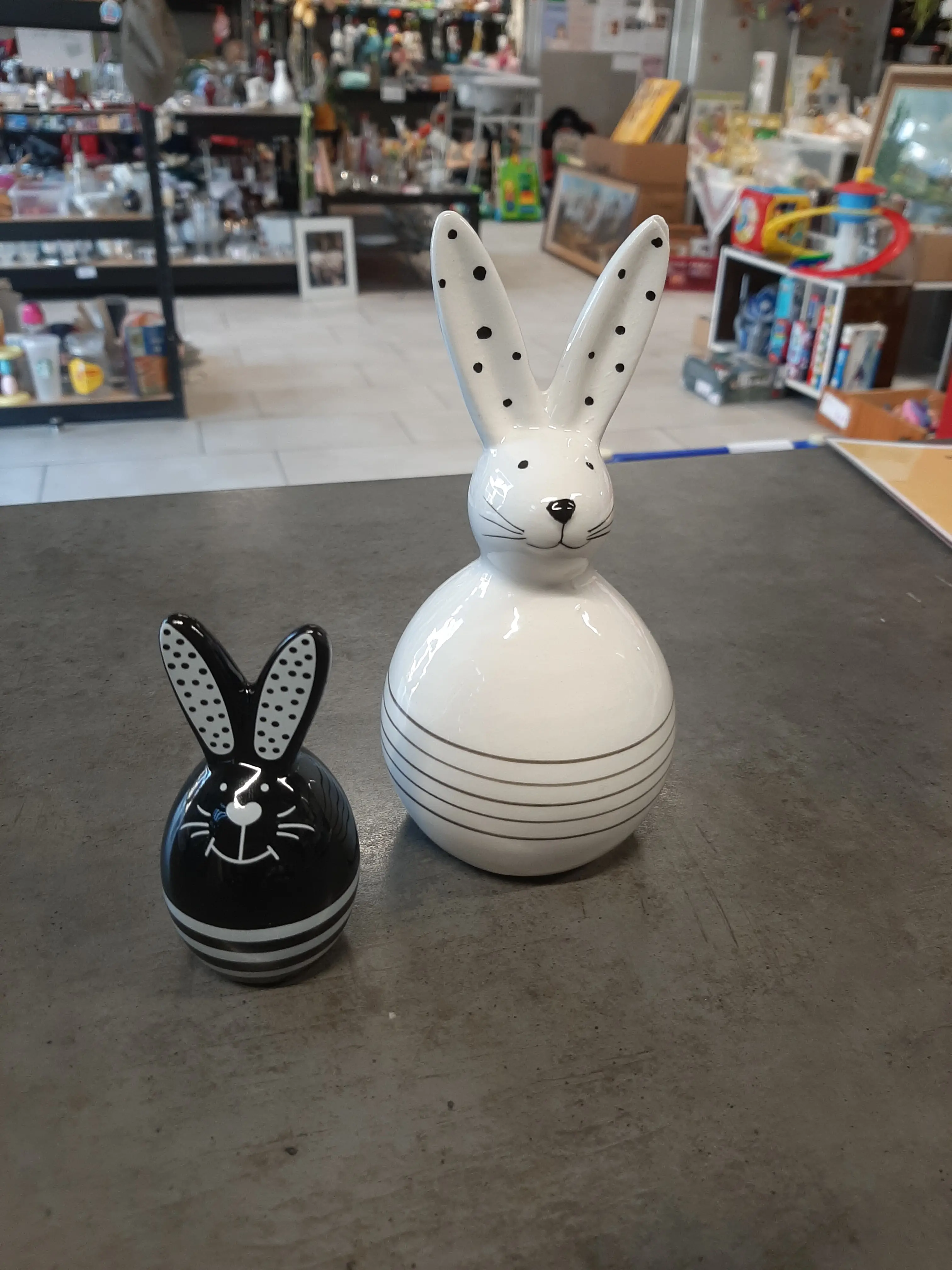 Dekorácie zajačiky 2ks