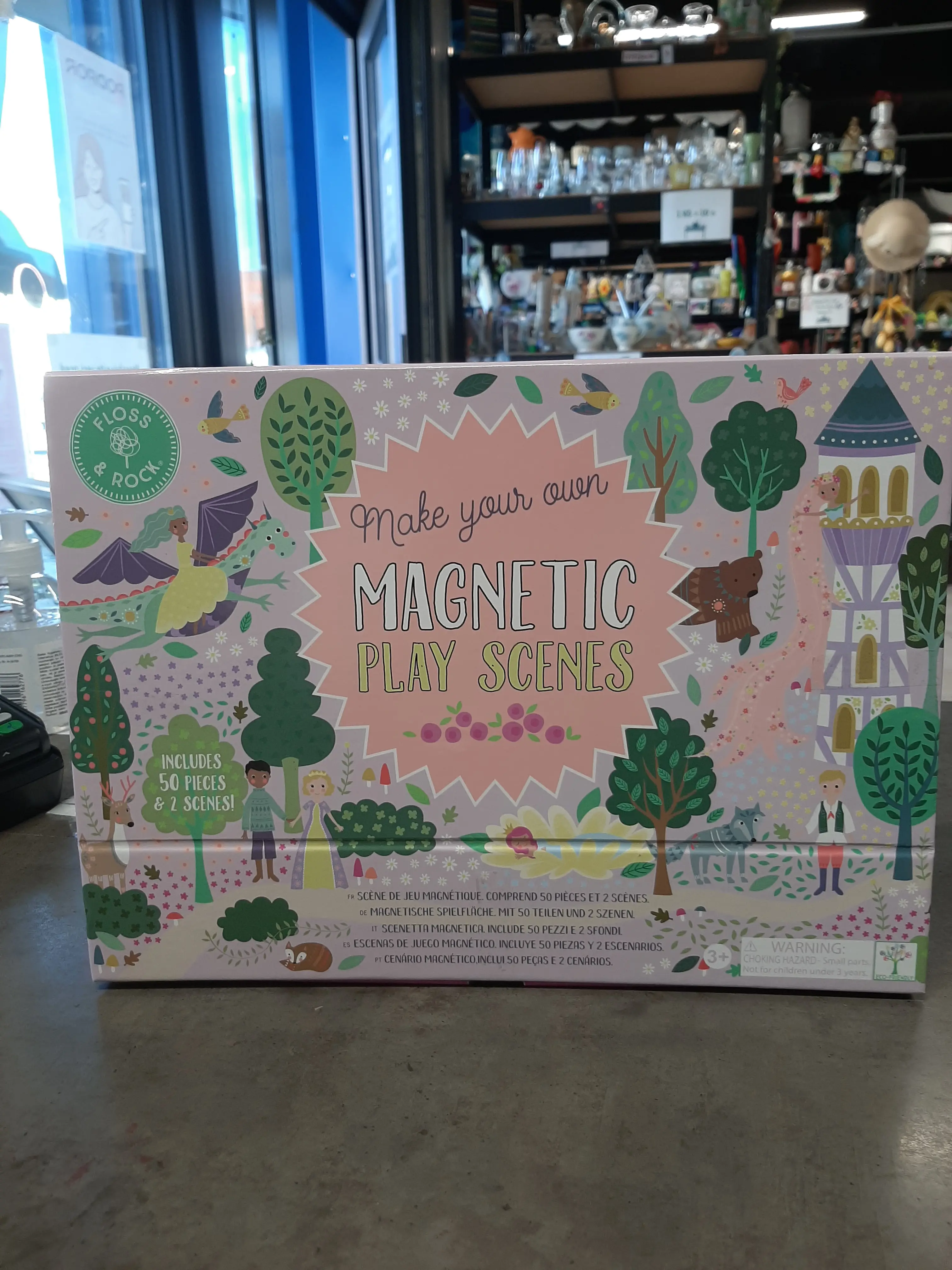 Magnetické divadlo s dvomi scénami