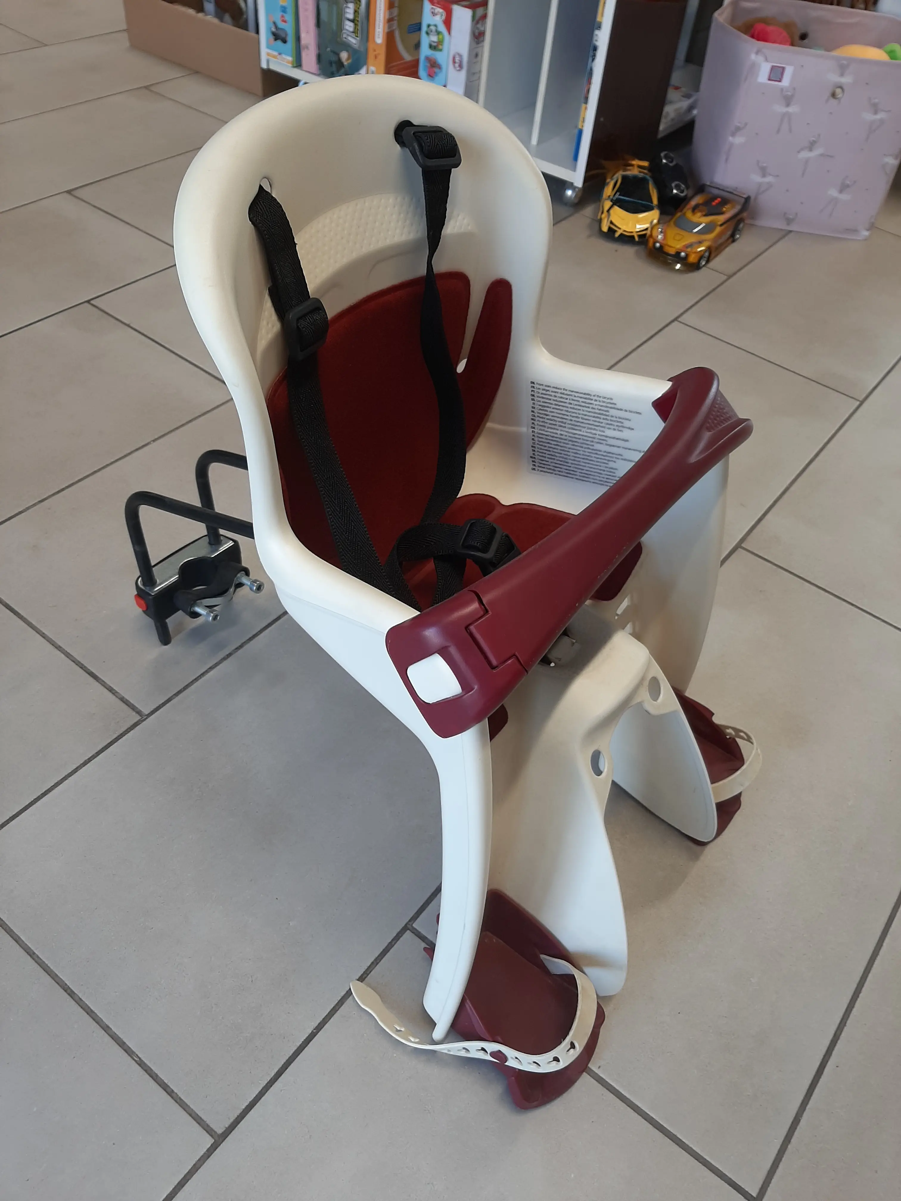 Predná sedačka na bajk pre dieťa