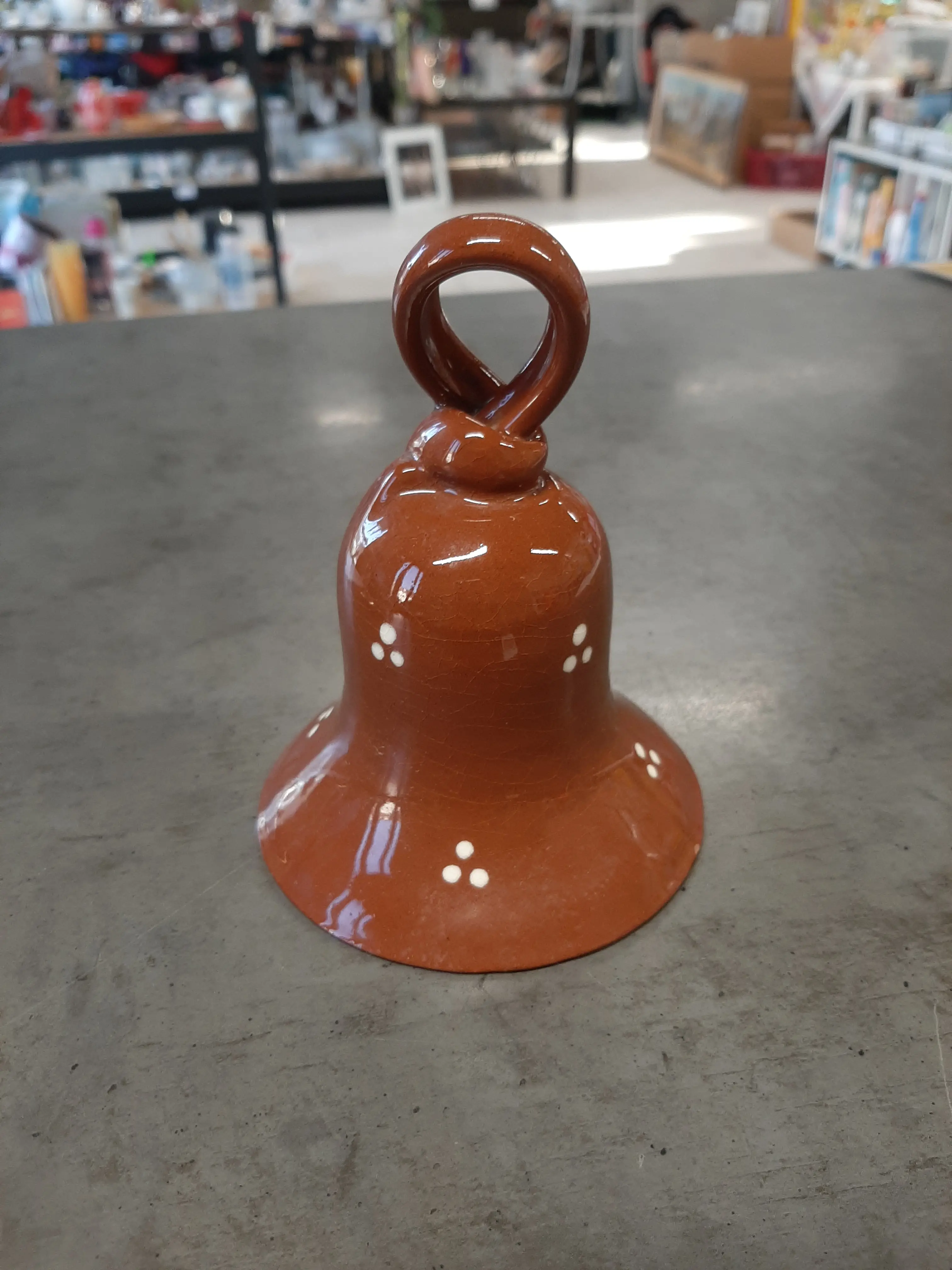 Keramický zvonček  13cm