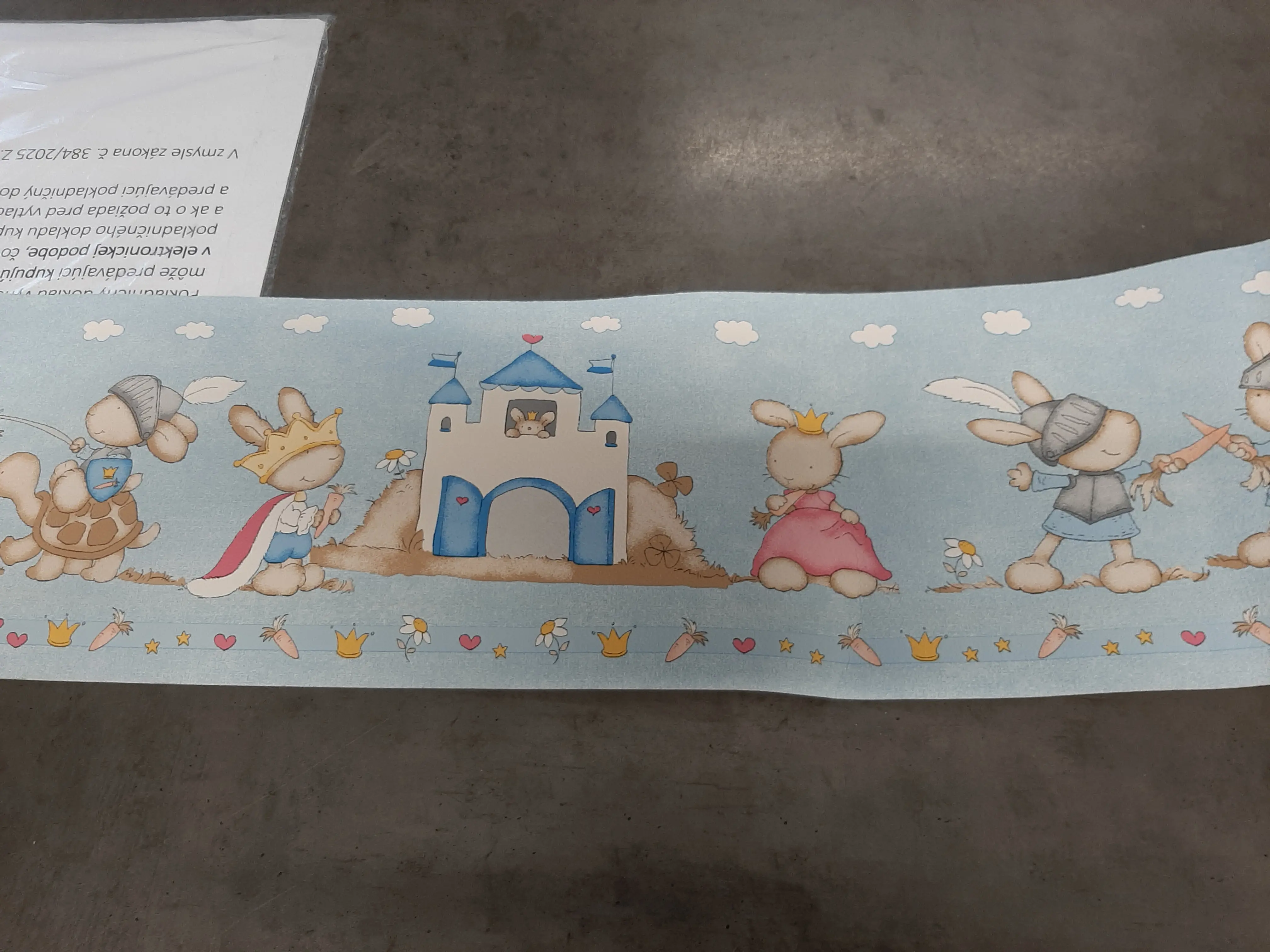 Samolepiaca tapeta/bordúra cca4m