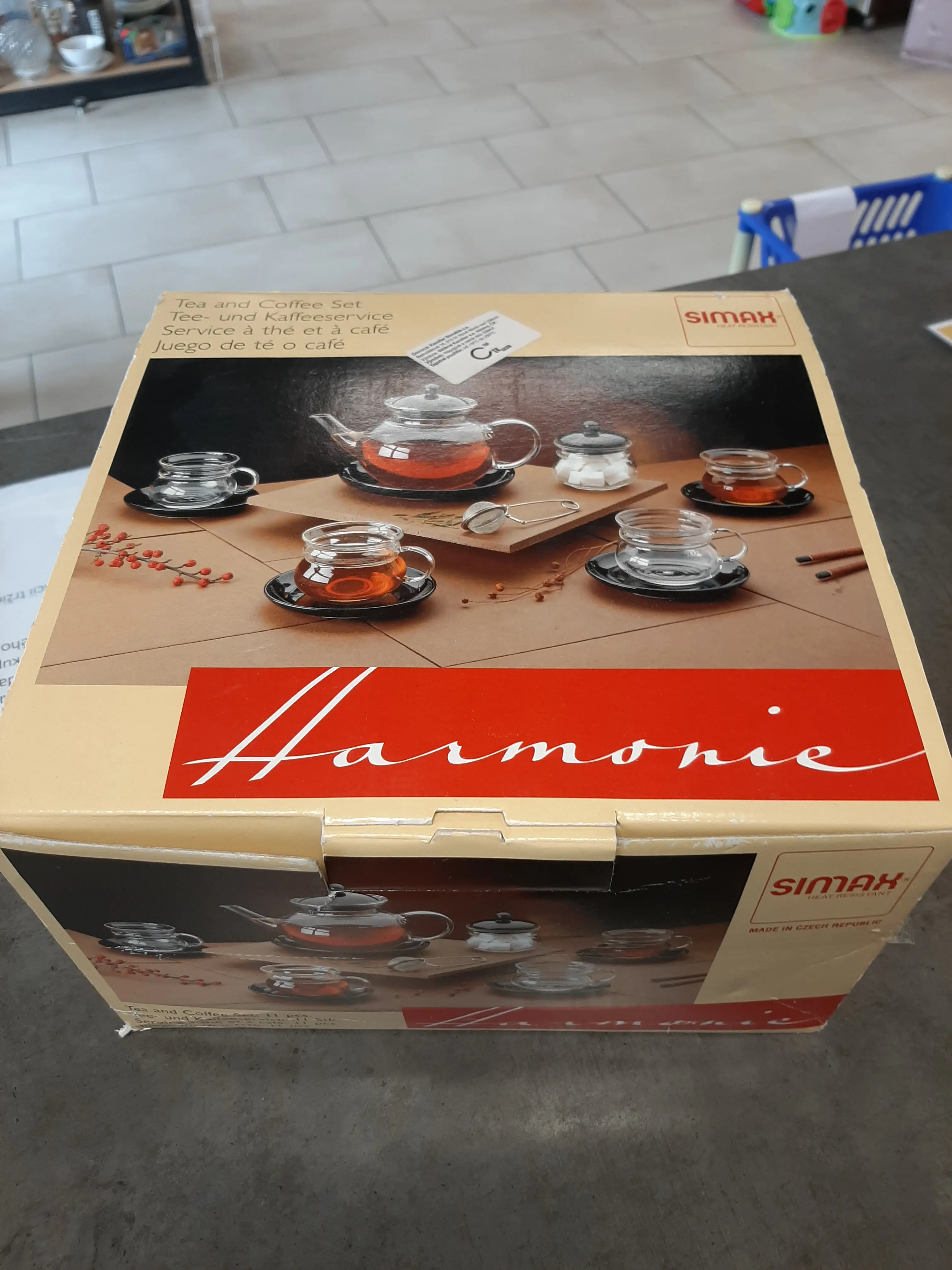 Harmonie,čajová sada,nová