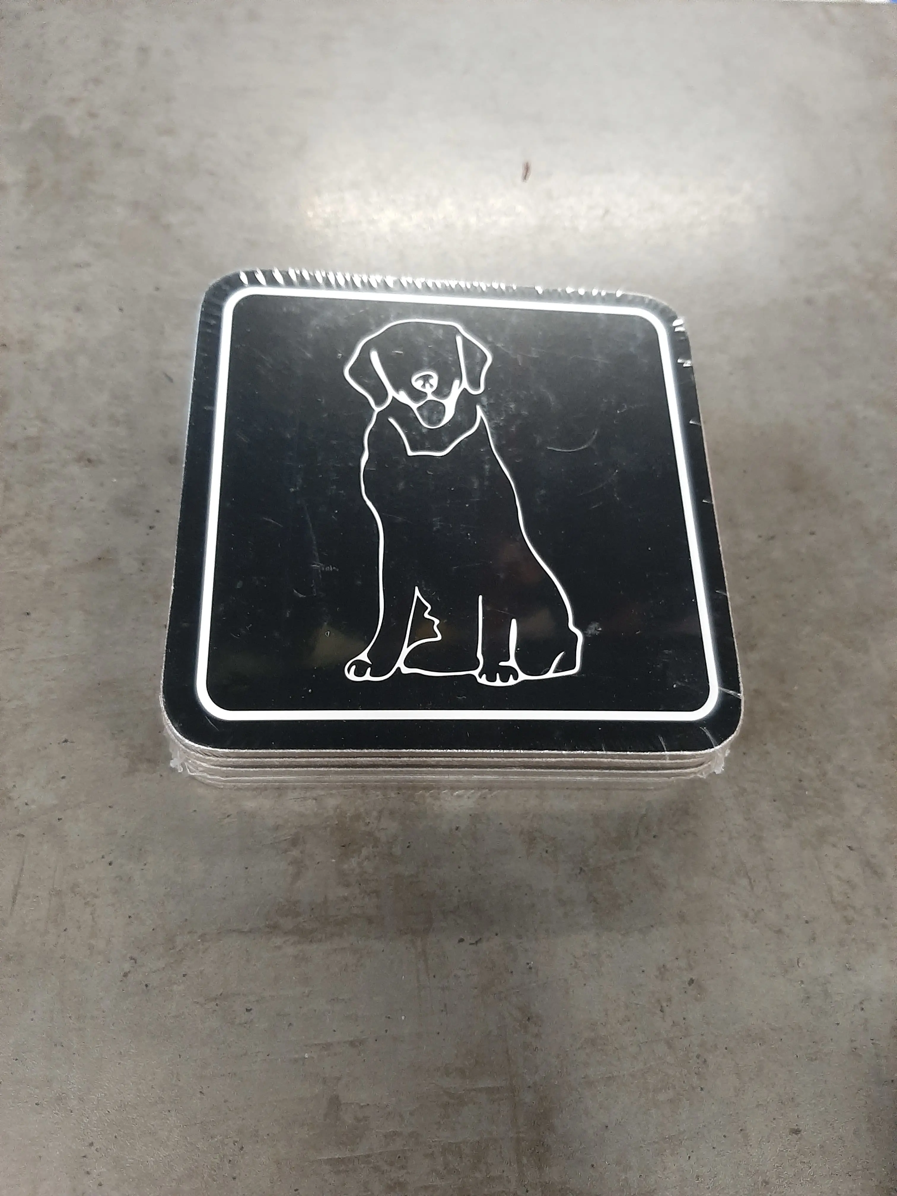 Korkové podložky pos šálky, nové, 6ks