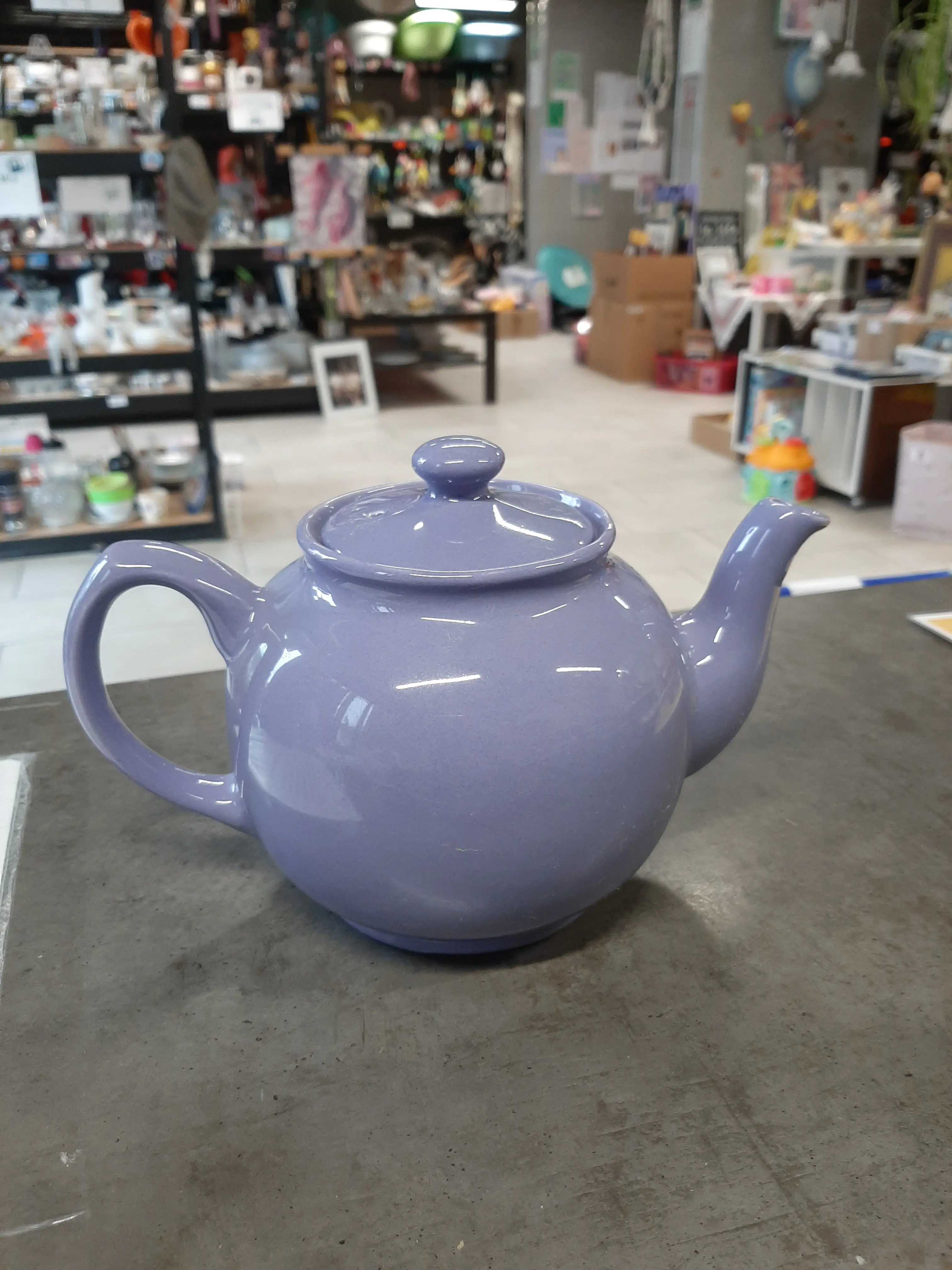 Fialový čajník, 1L