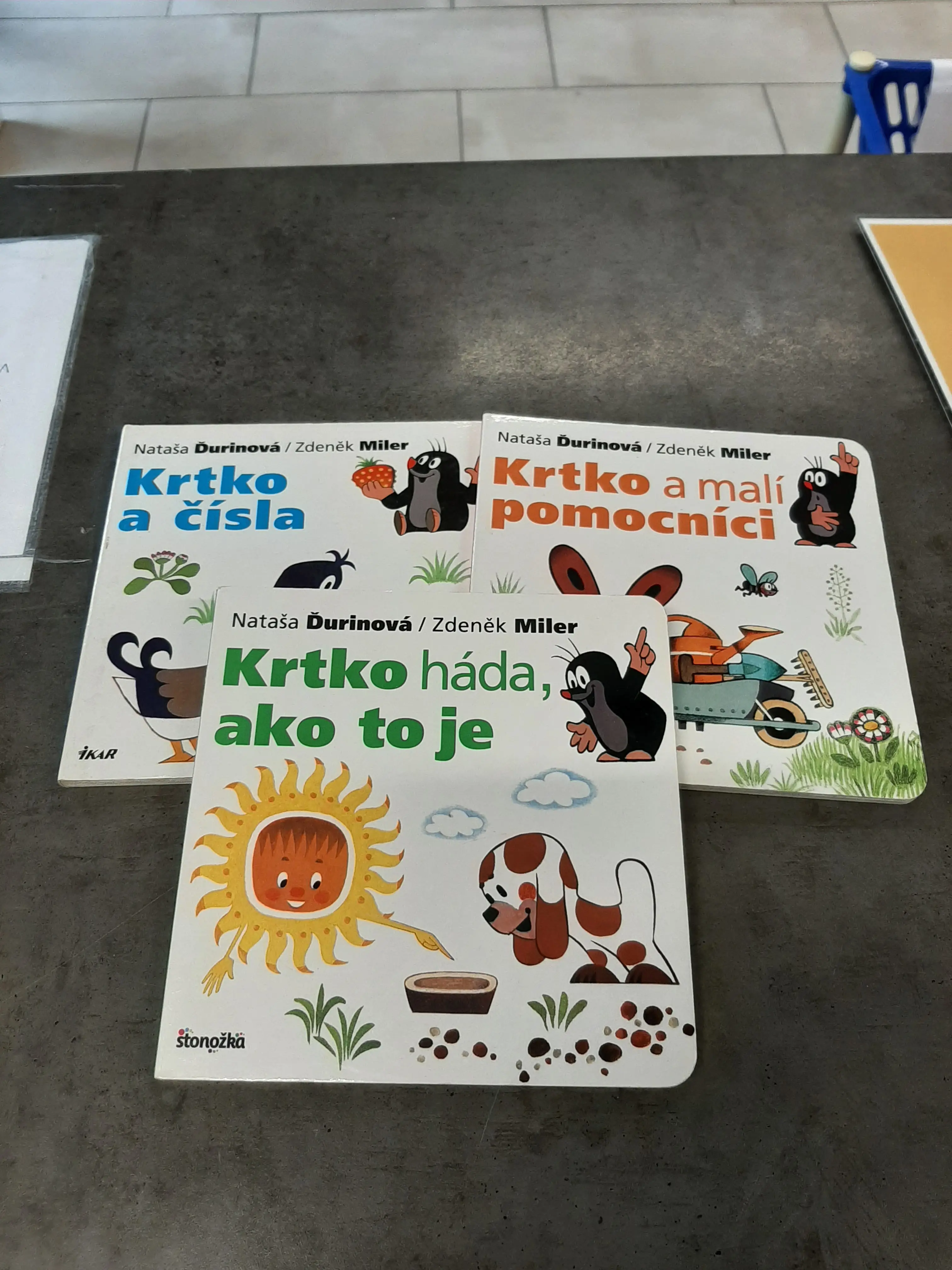 Knihy o Krtkovi, 3ks