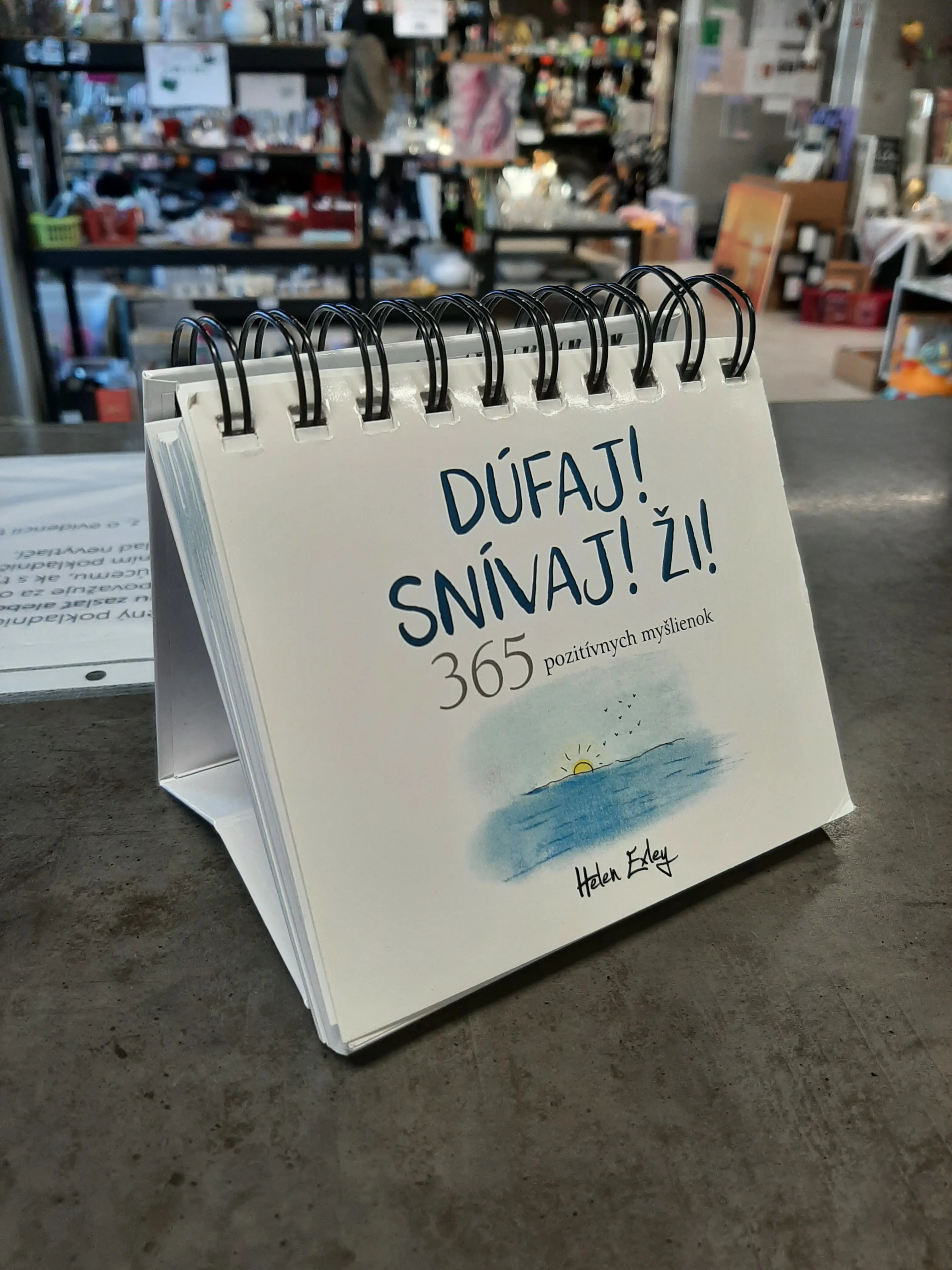 Stolová knižka Dúfaj!snívaj!ži!