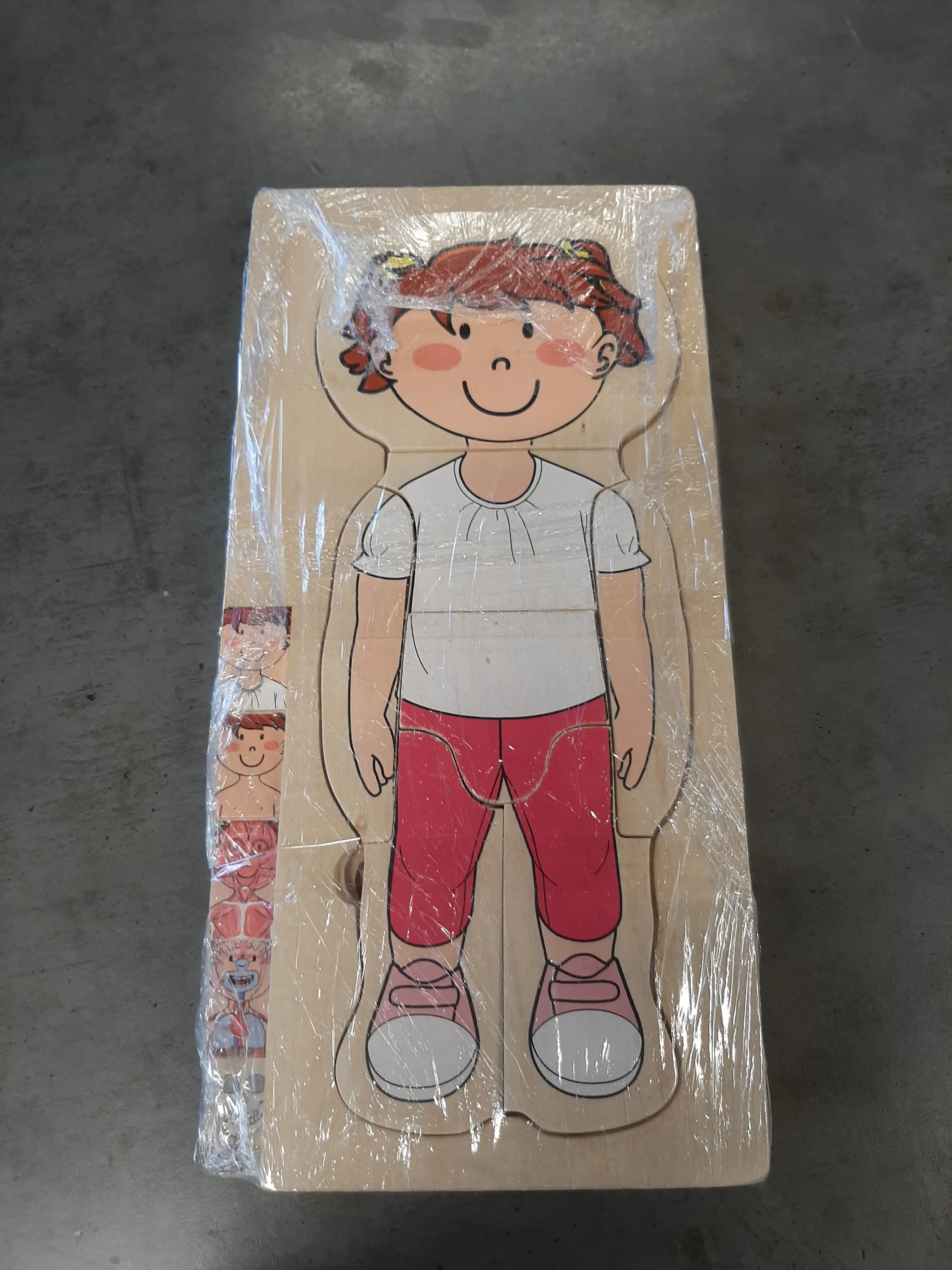 Puzzle ĺudské telo