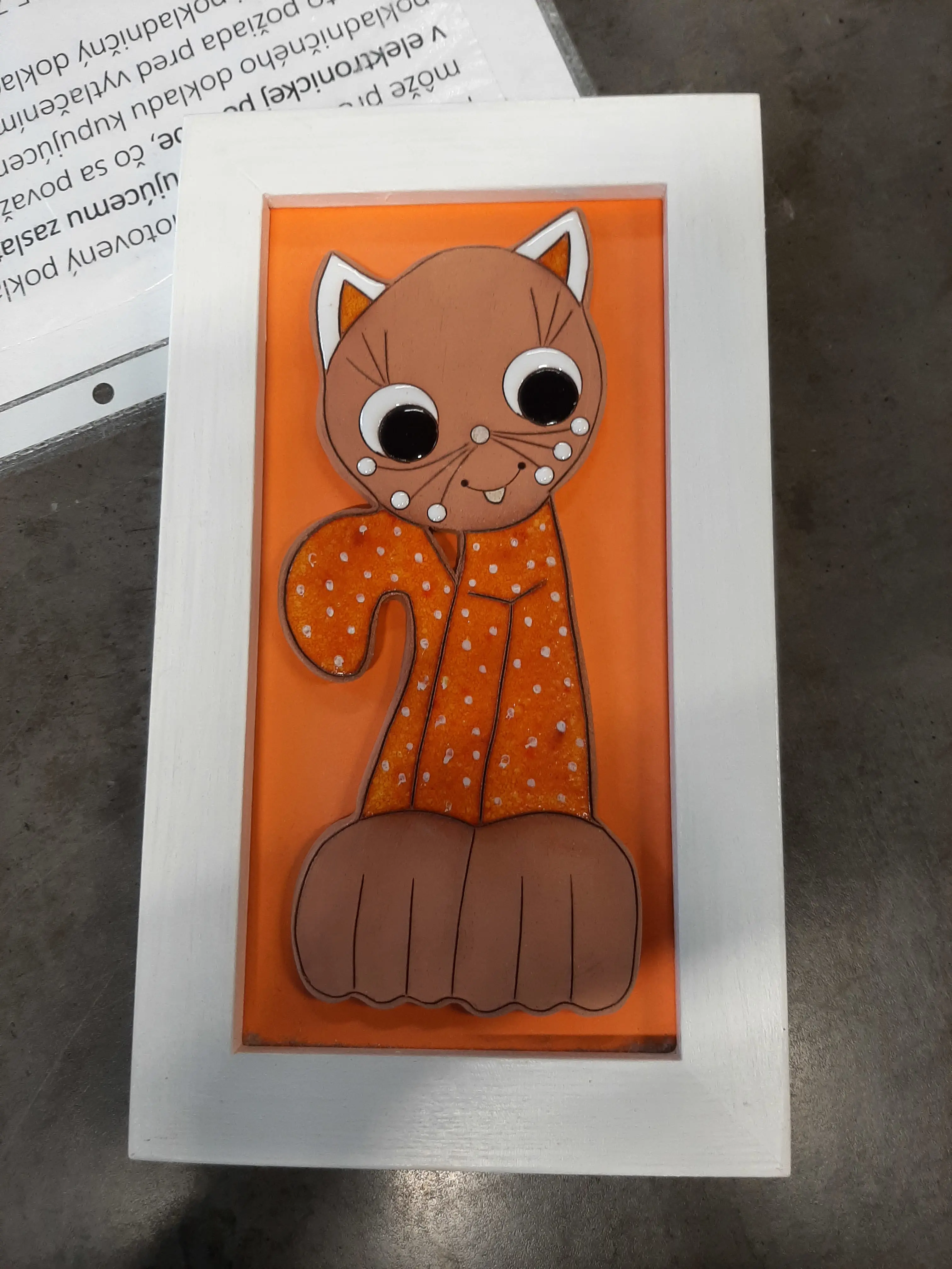 Obrázok,terakota  15x26cm