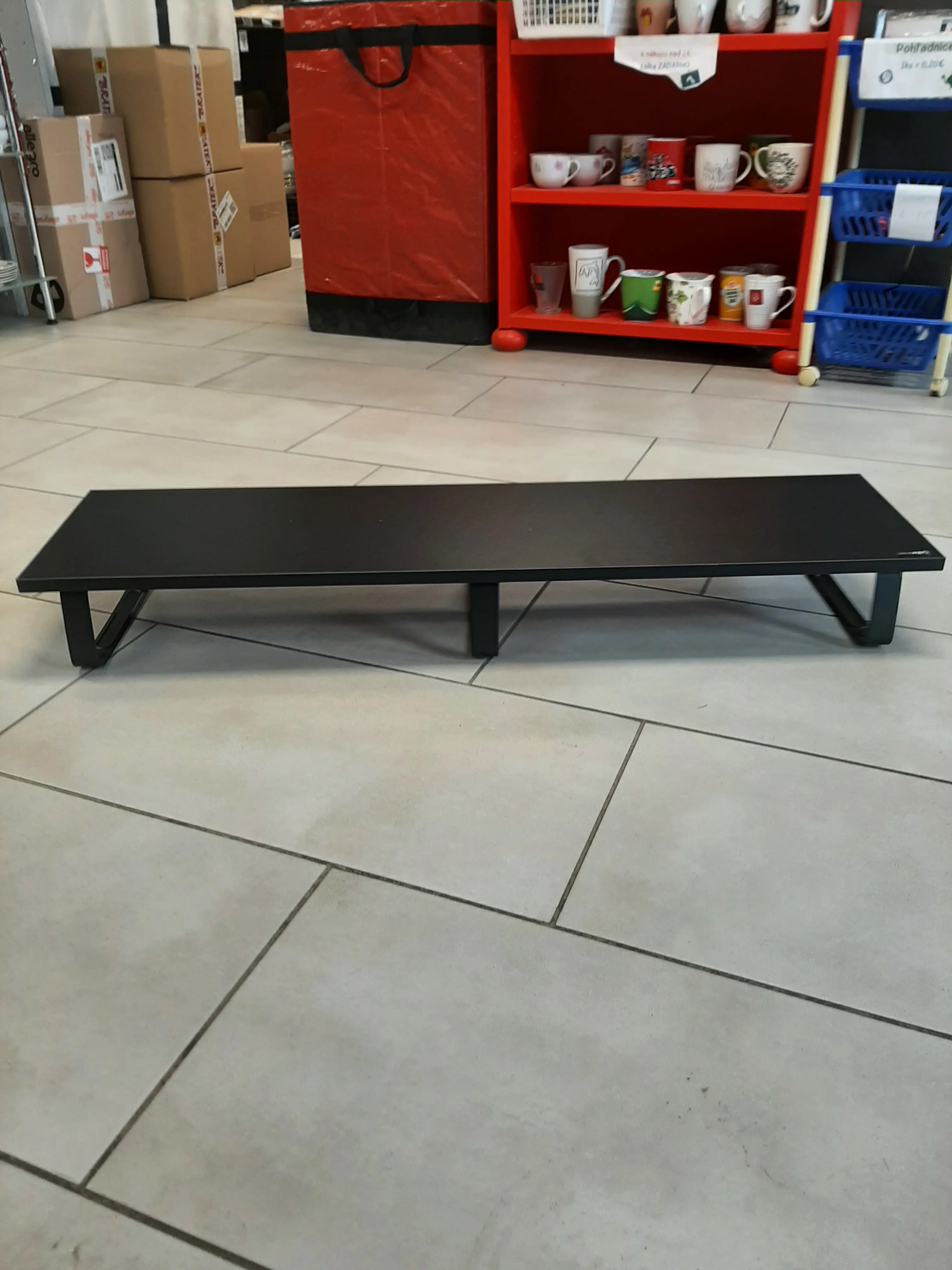 Stojan na monitor, čierny, Alza Ergo