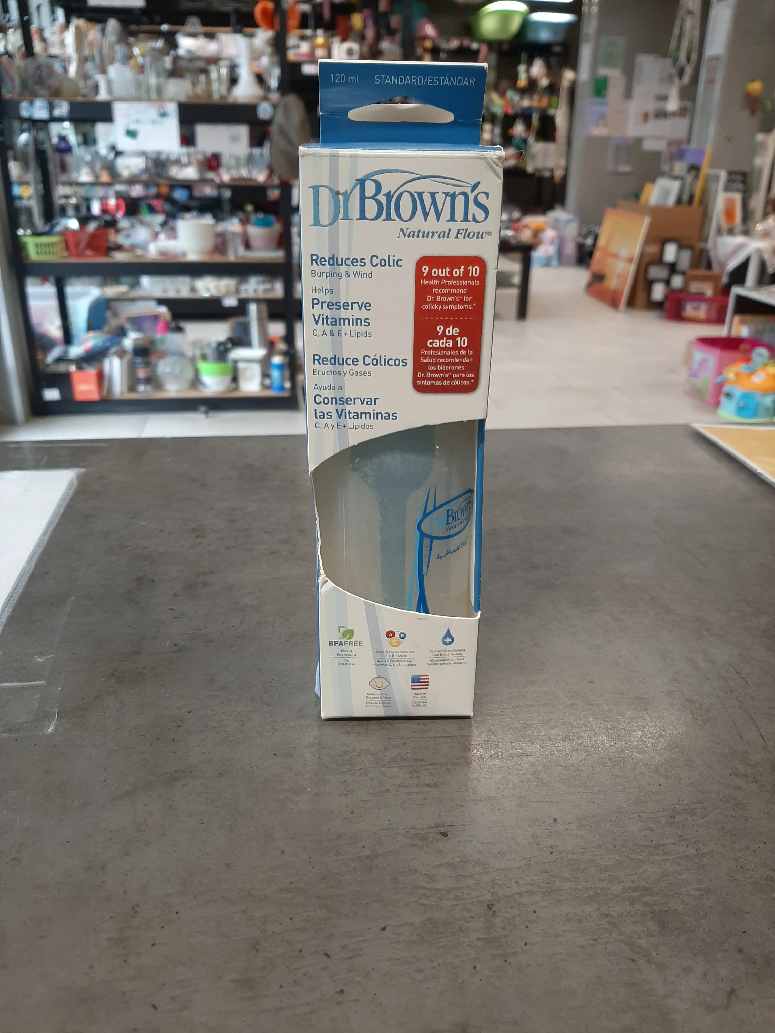 Špeciálna dojčenská flaška 