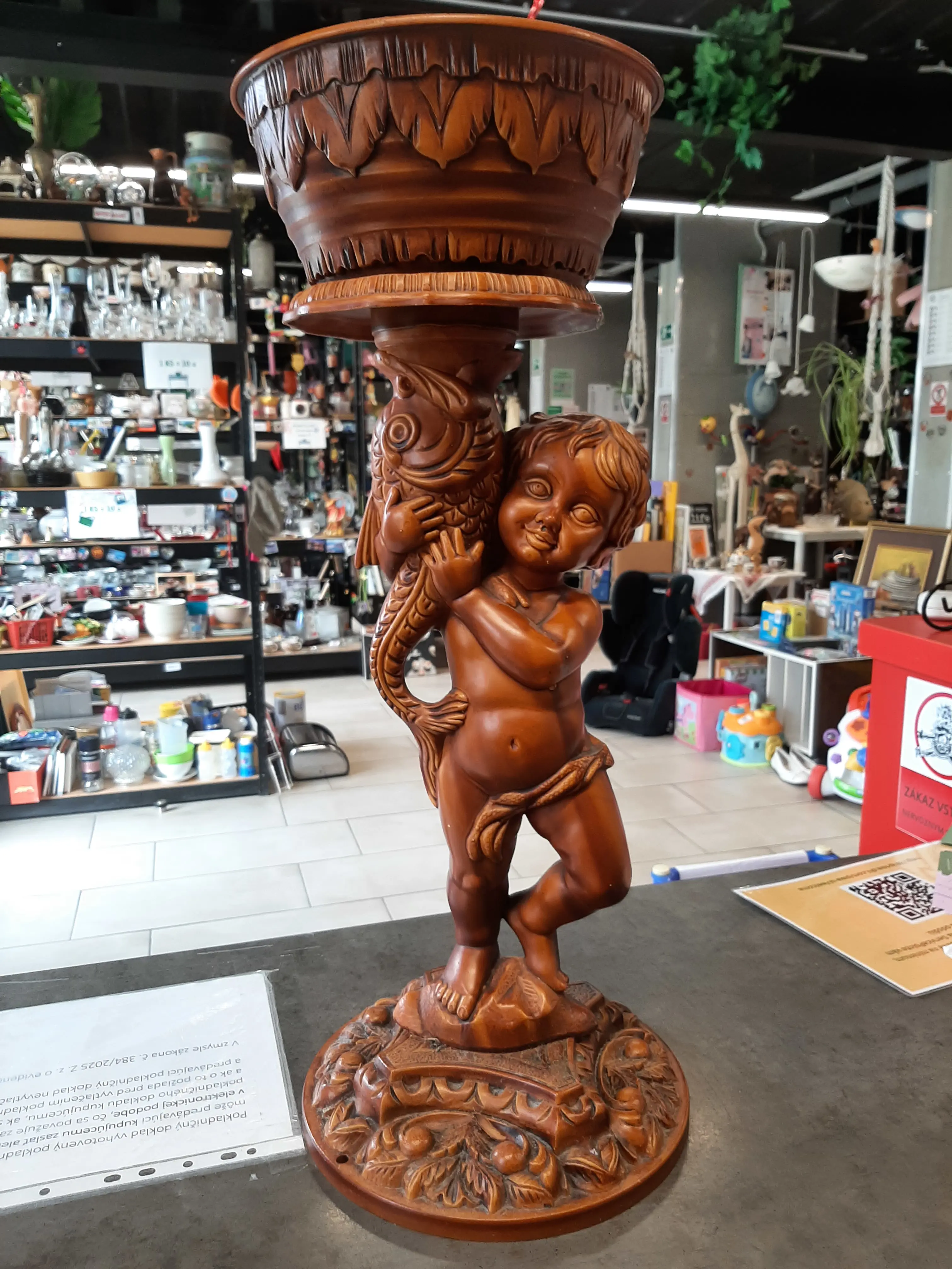 Stojan na kvety,výška 61cm,tvrdený plast