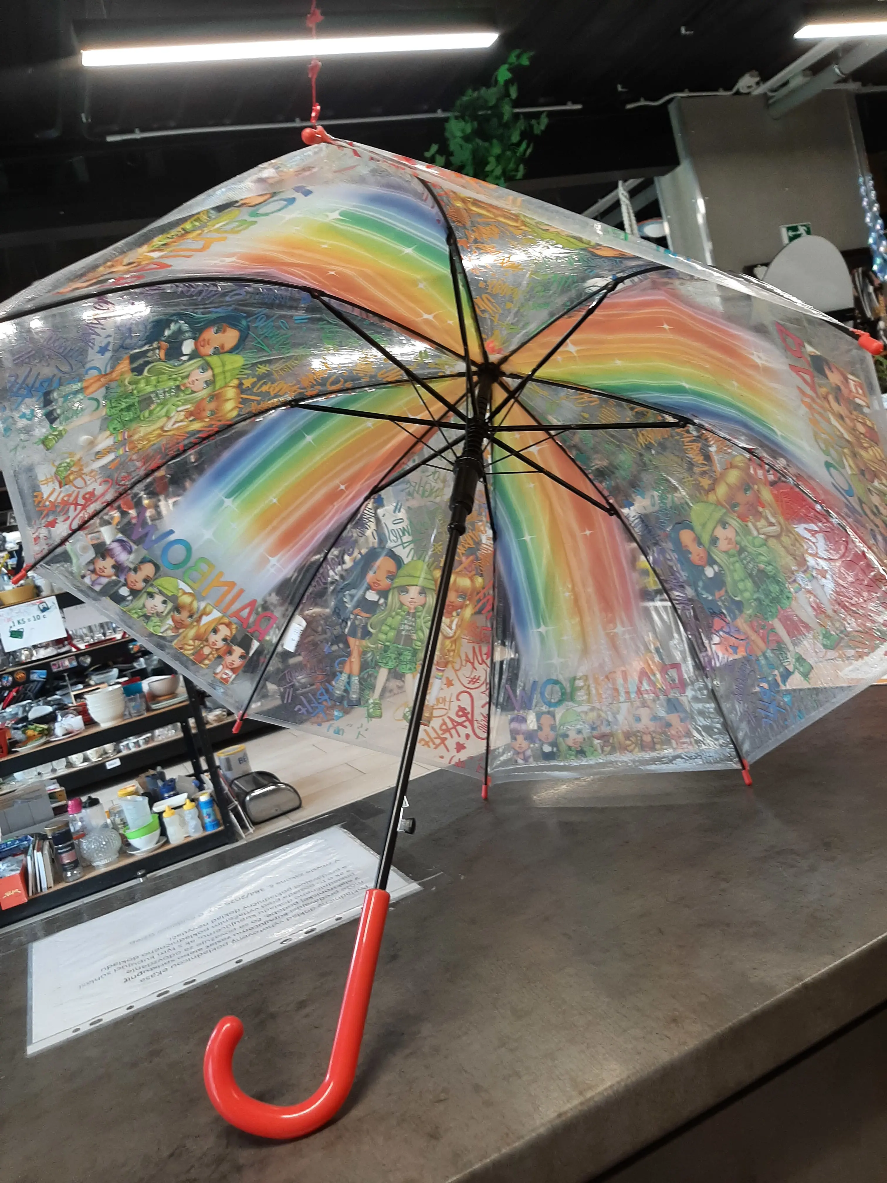 Detský vystreĺovací dáždnik