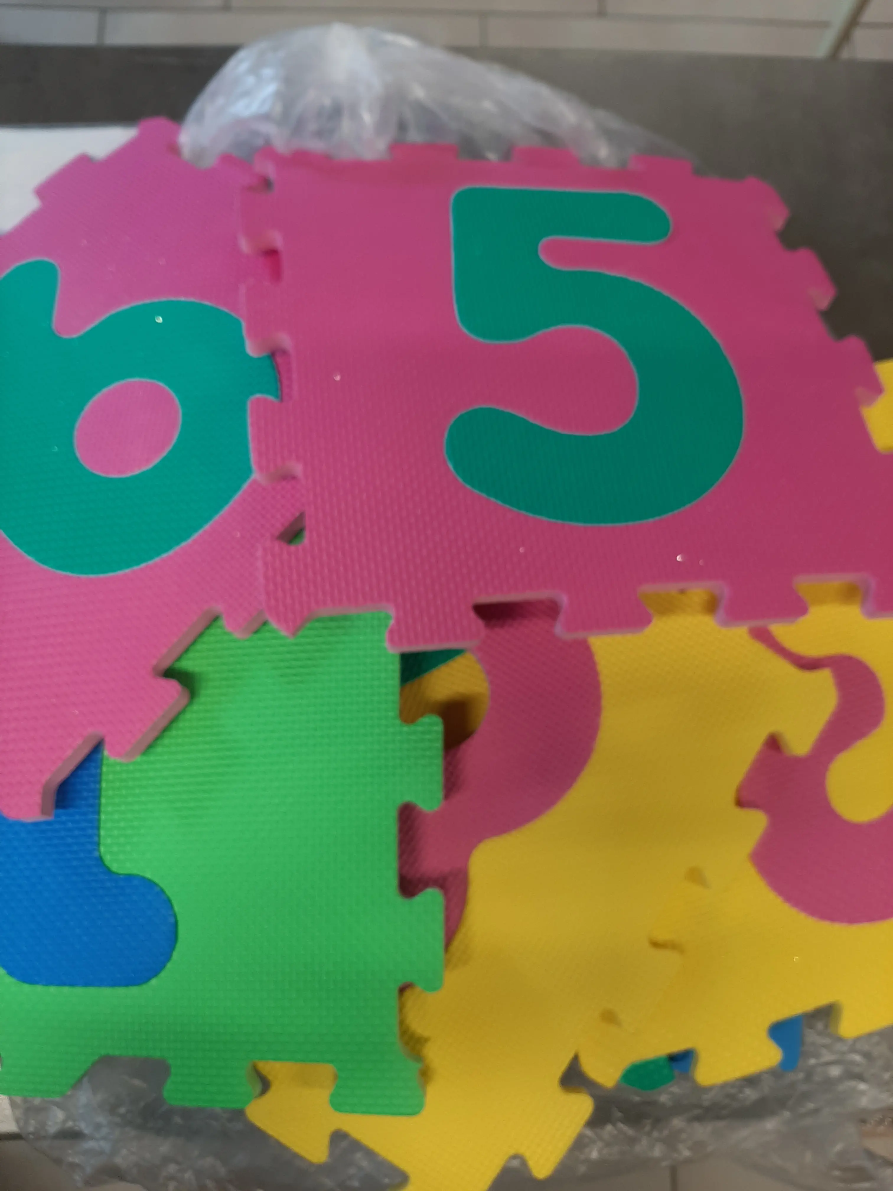 Penové puzzle,číslice