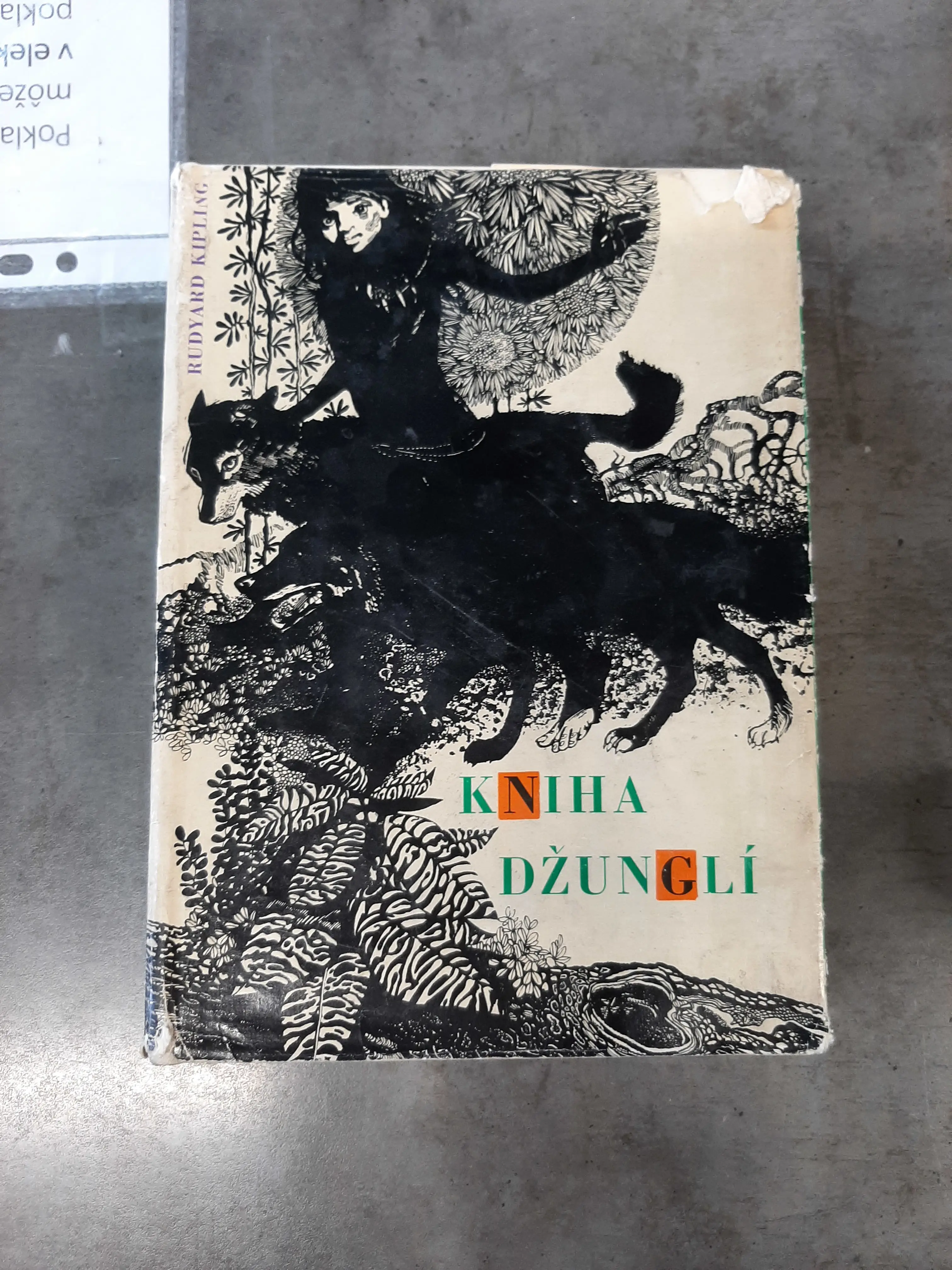 Kniha Džunglí - Rudyard Kipling