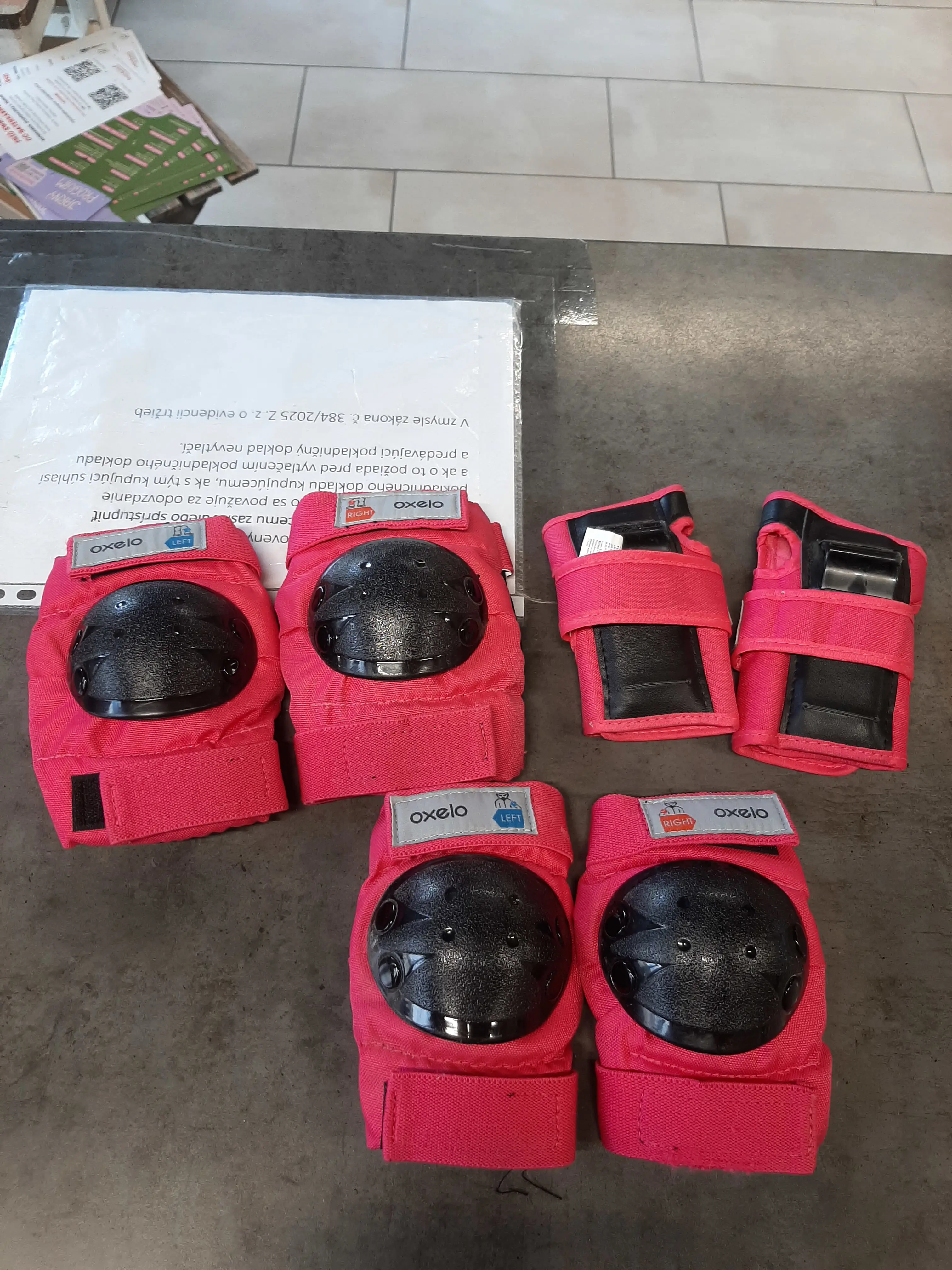 Chrániče na kolená, lakte, dlane OXELO 