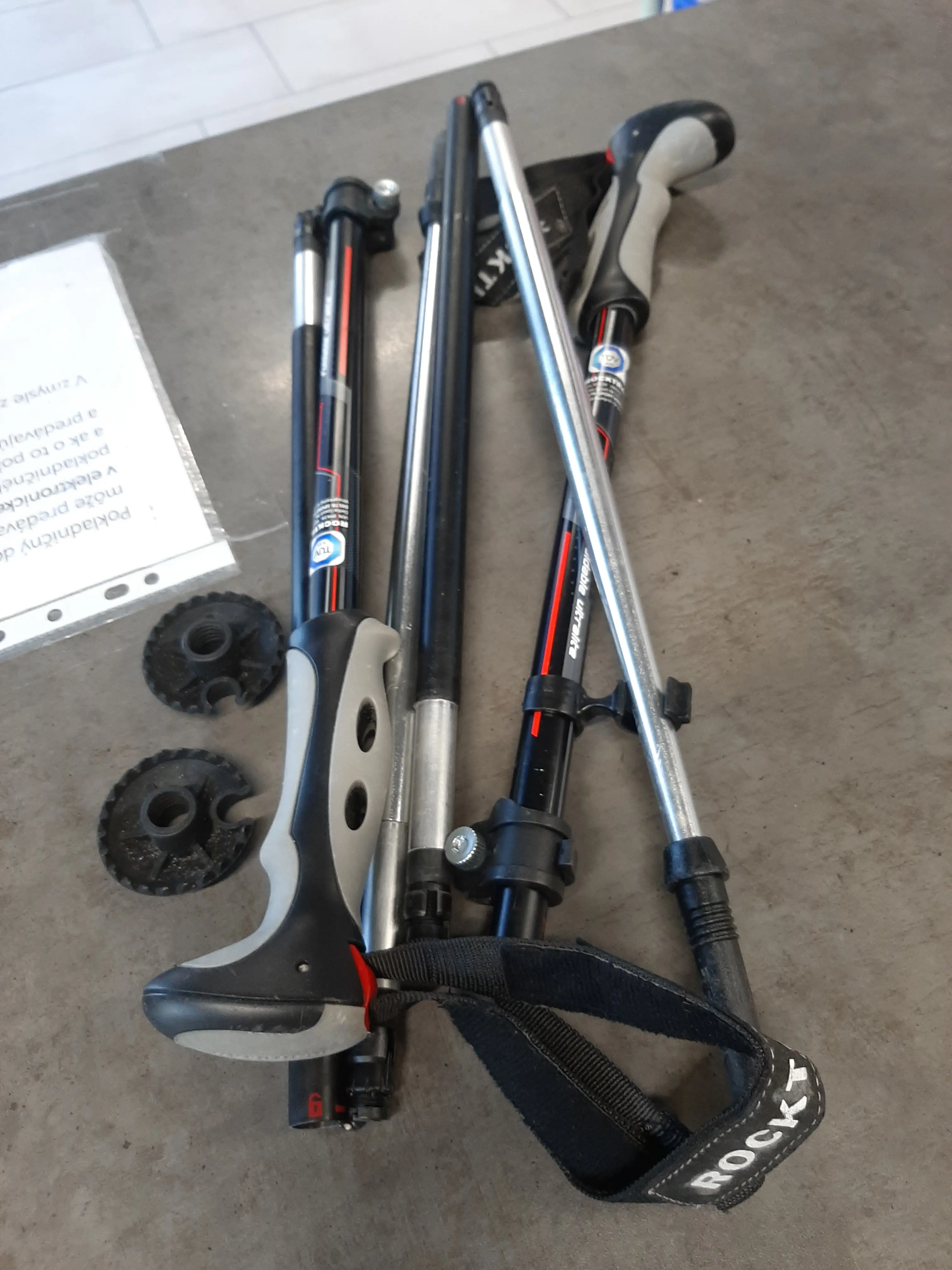 Rocktrail turistické palice 2ks