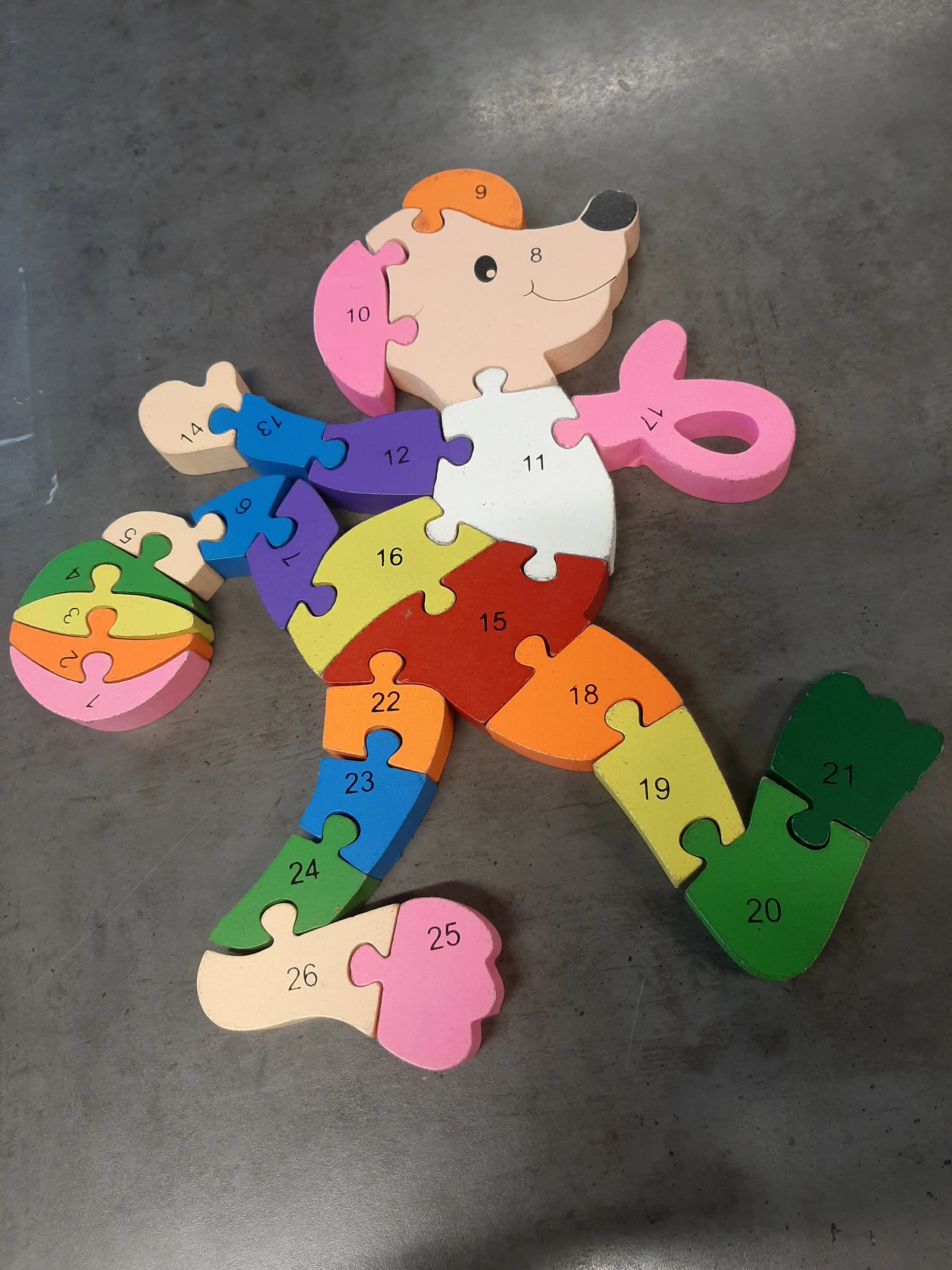 Drevené puzzle
