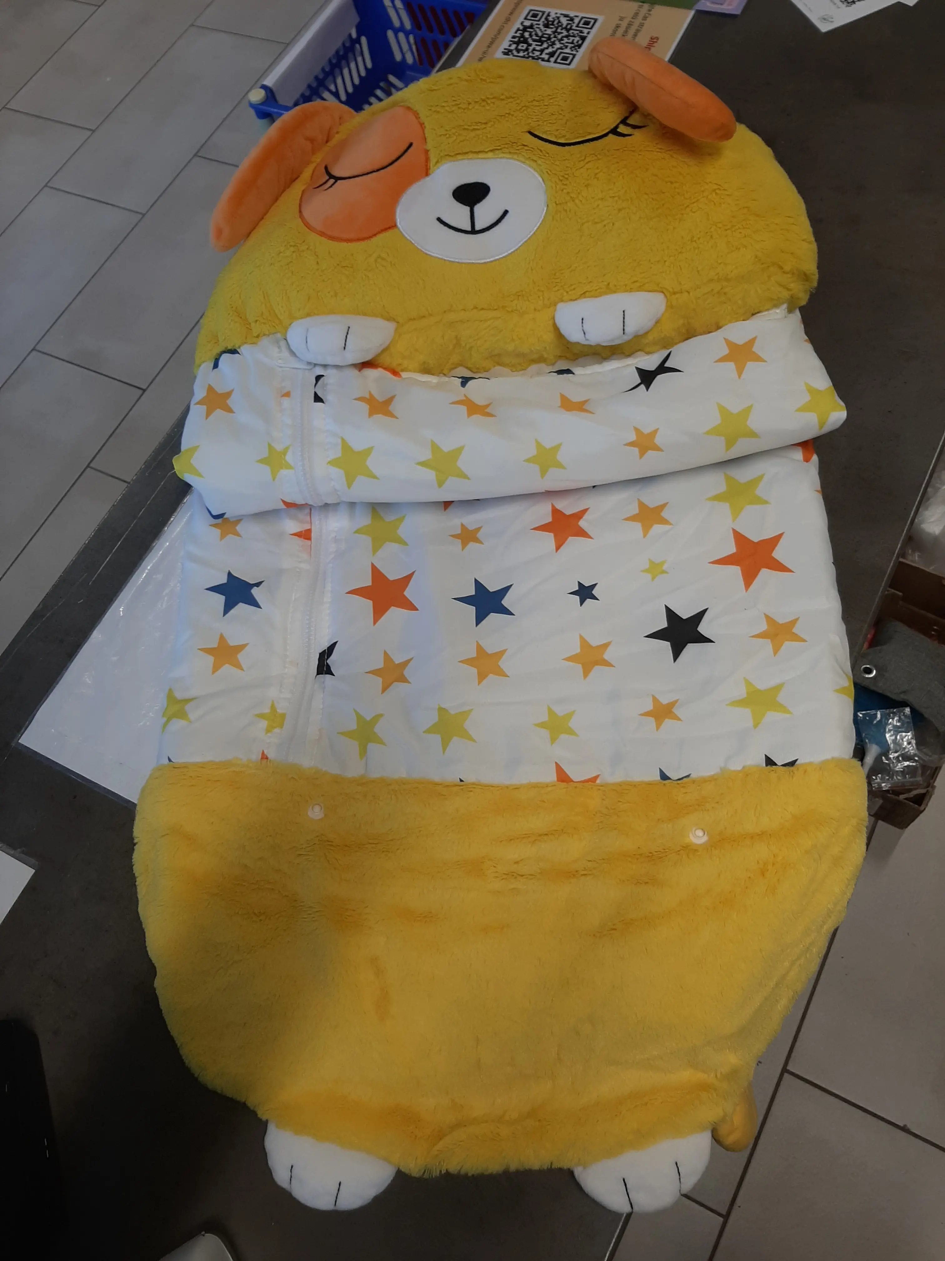 Spací vak pre deti 3v1,dĺžka 122cm