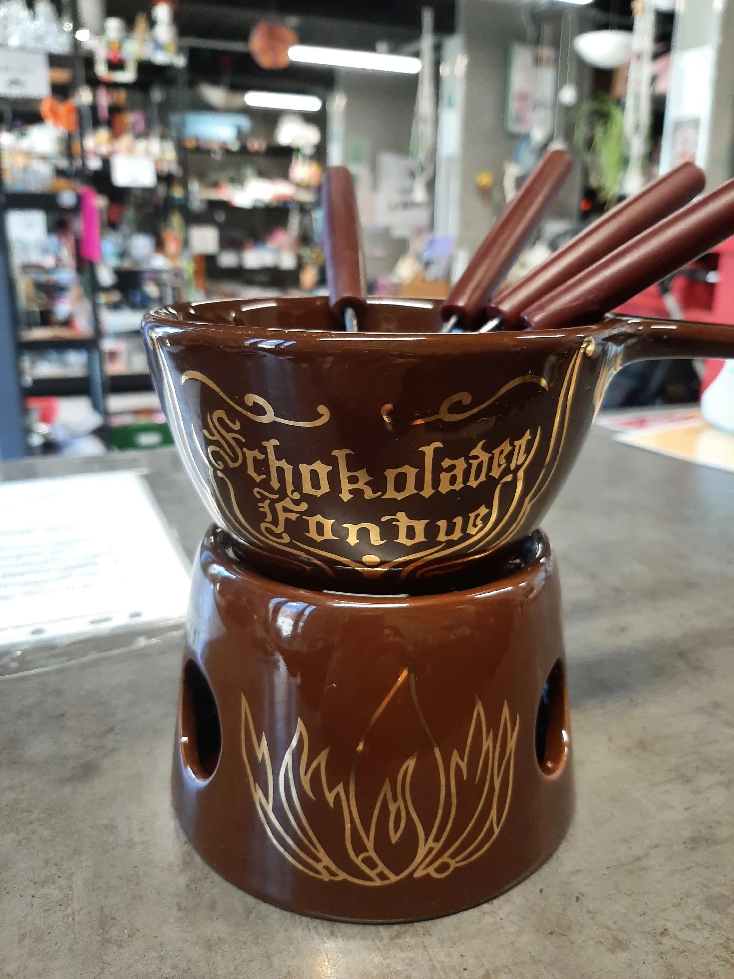 Fondue na čokoládu