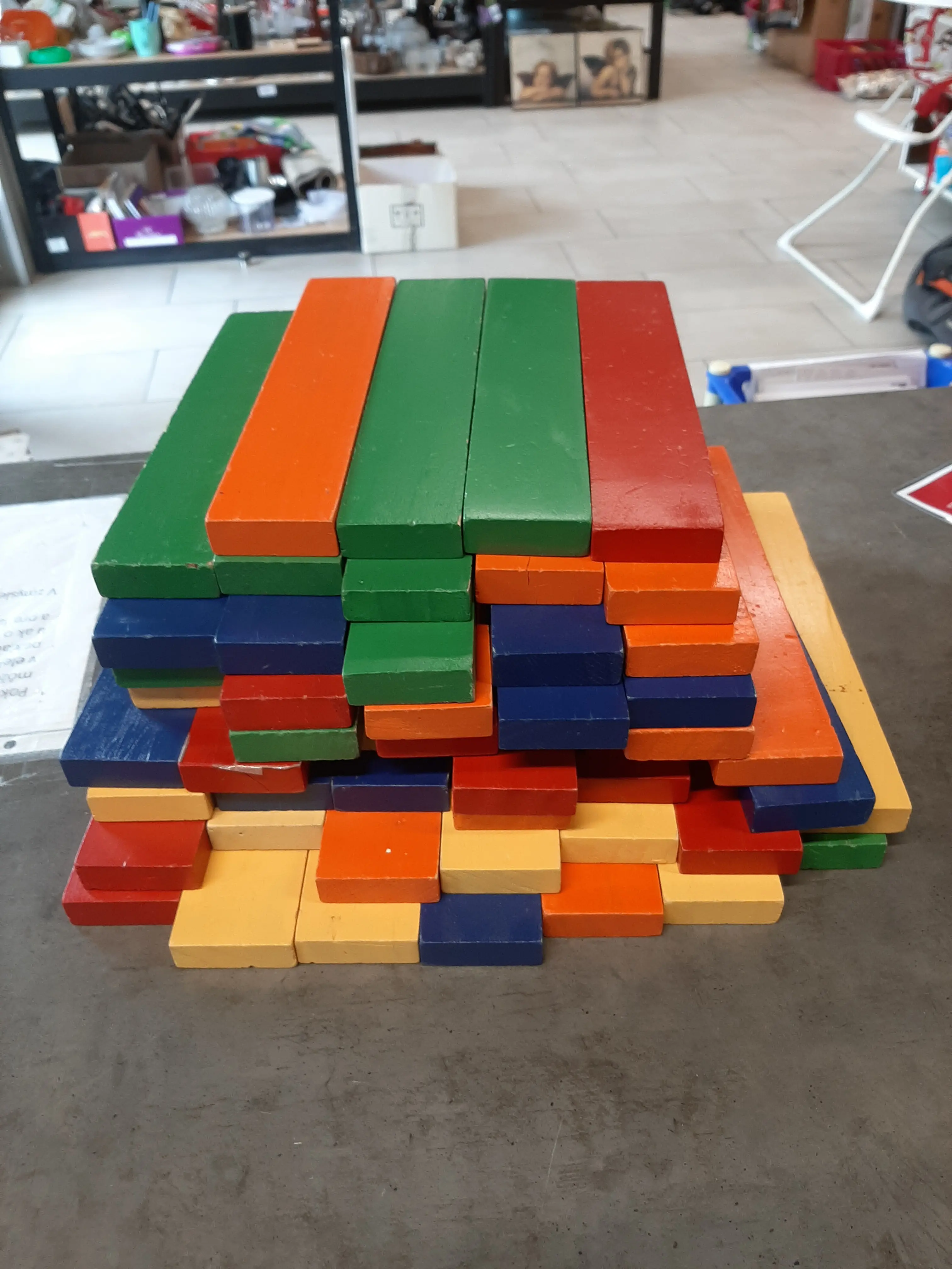 Montessori skladačka/drevené dielce