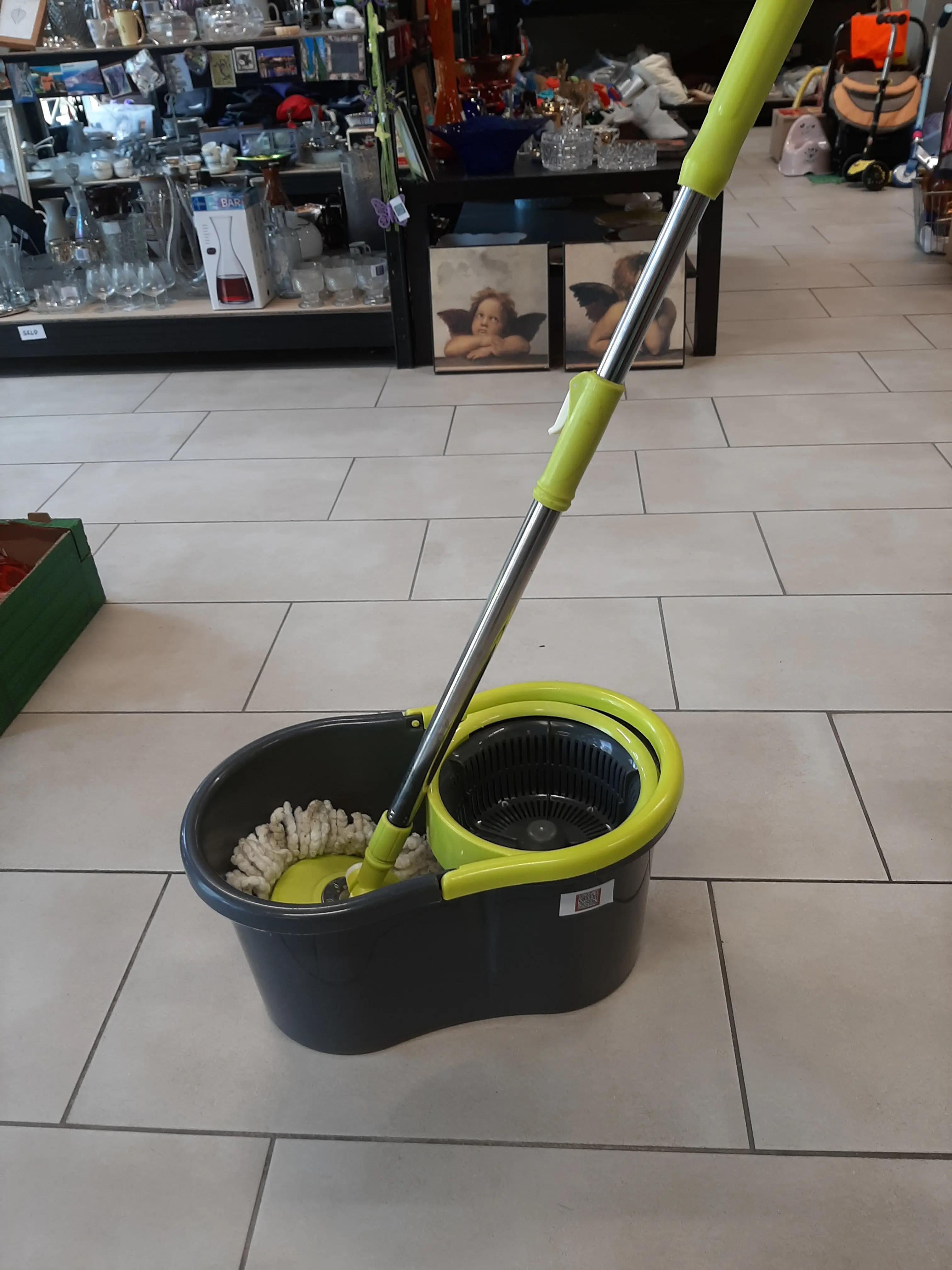 4home rotačný mop s vedrom