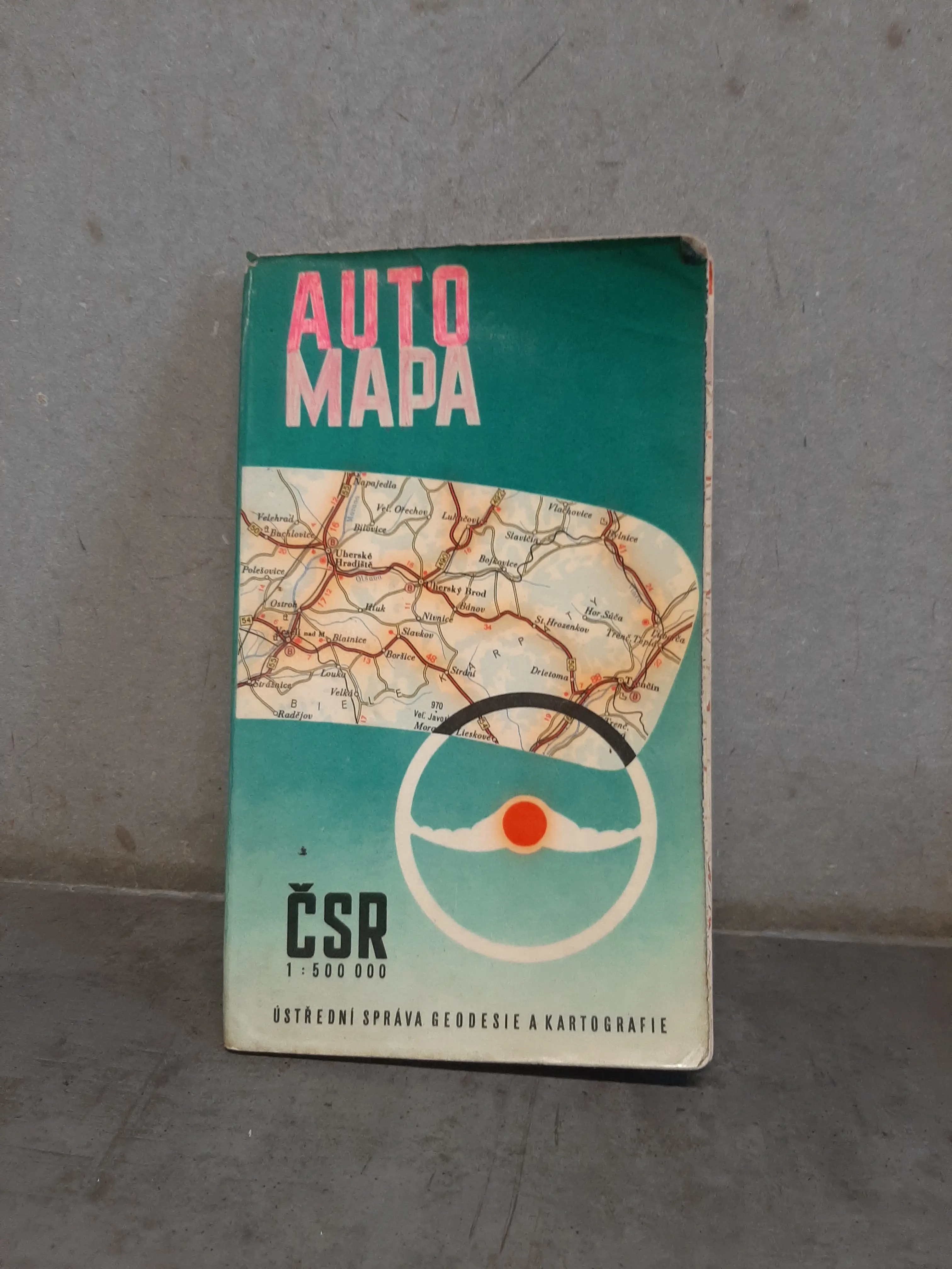 Auto mapa ČSR