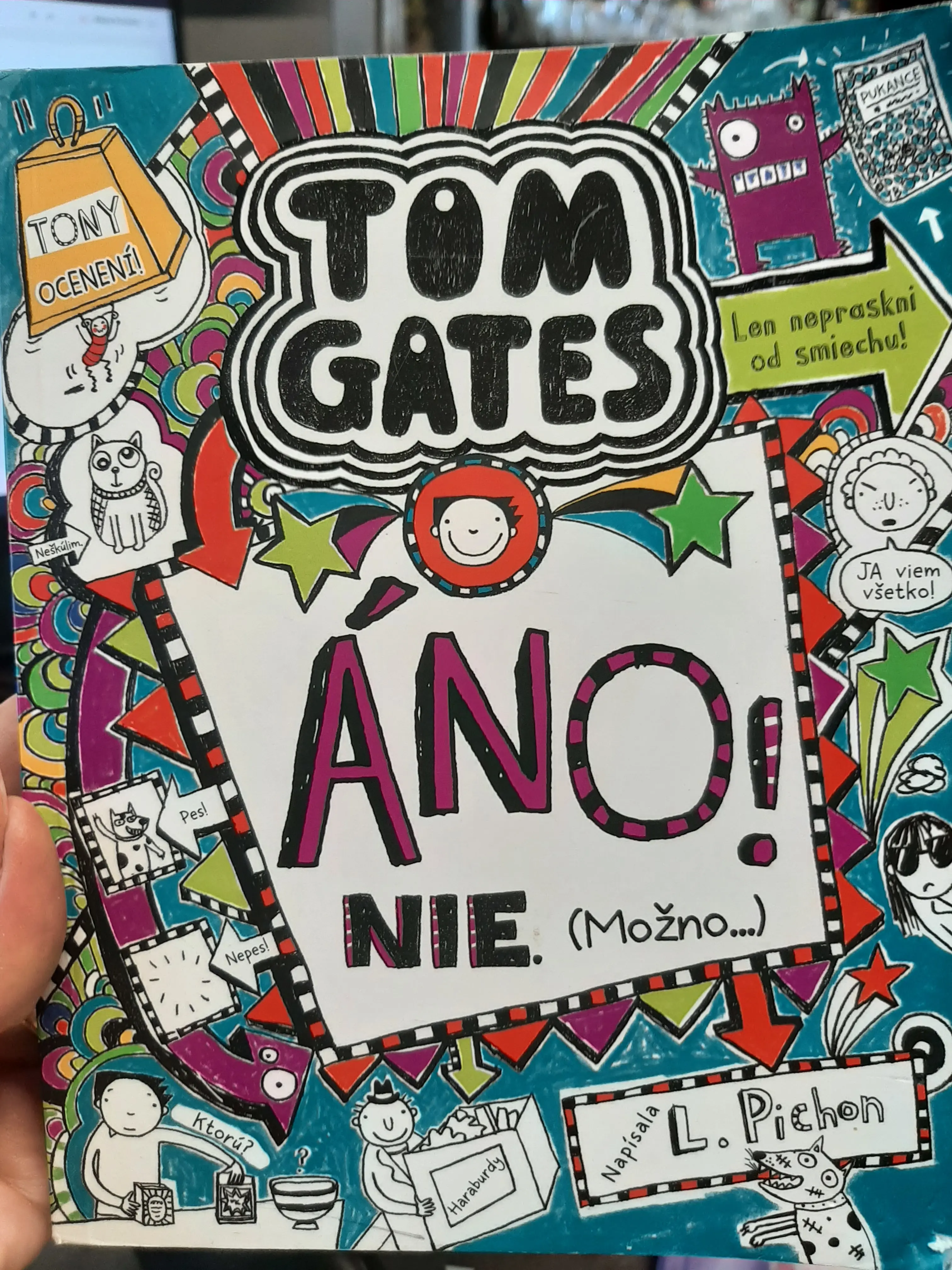 Kniha Tom Gates Áno !nie Možno..