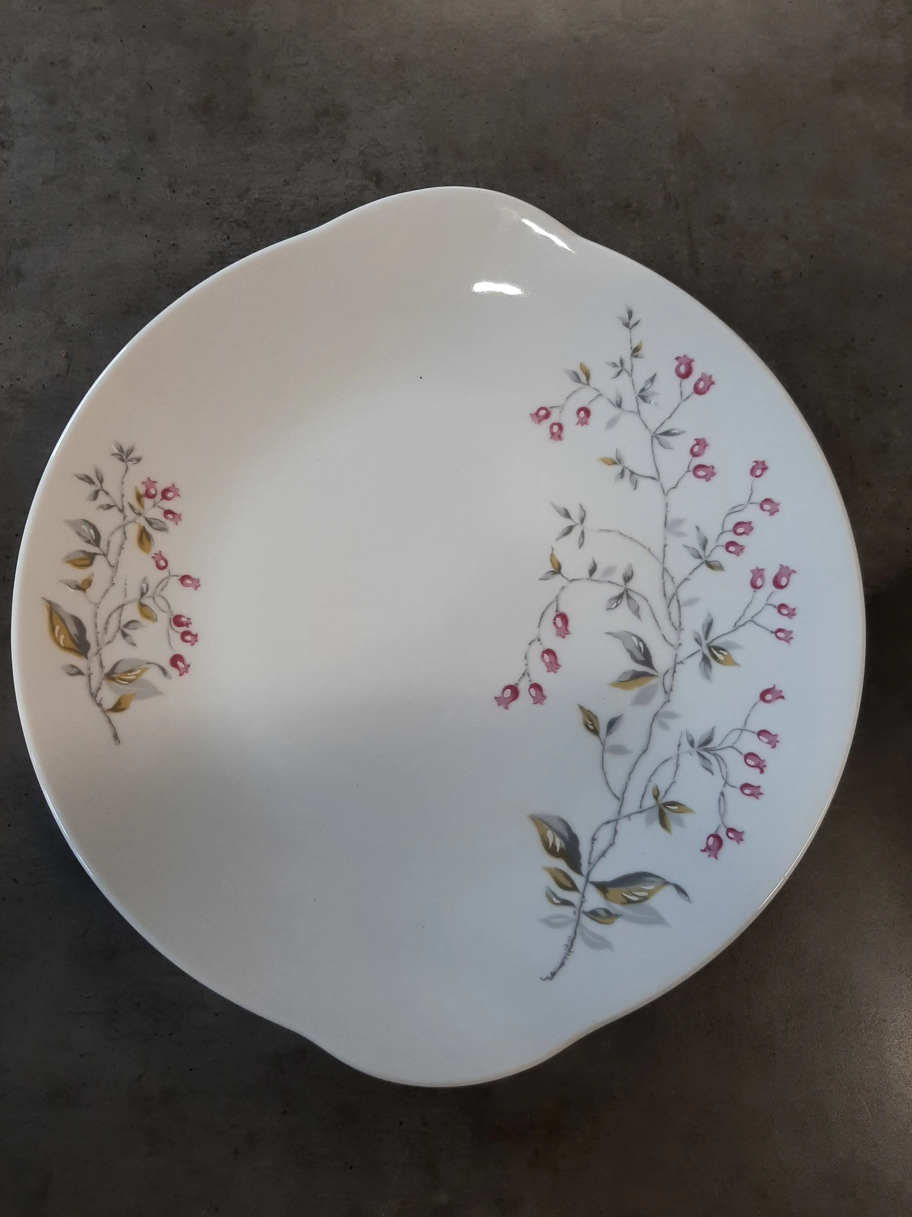 Porcelánový tanier československo