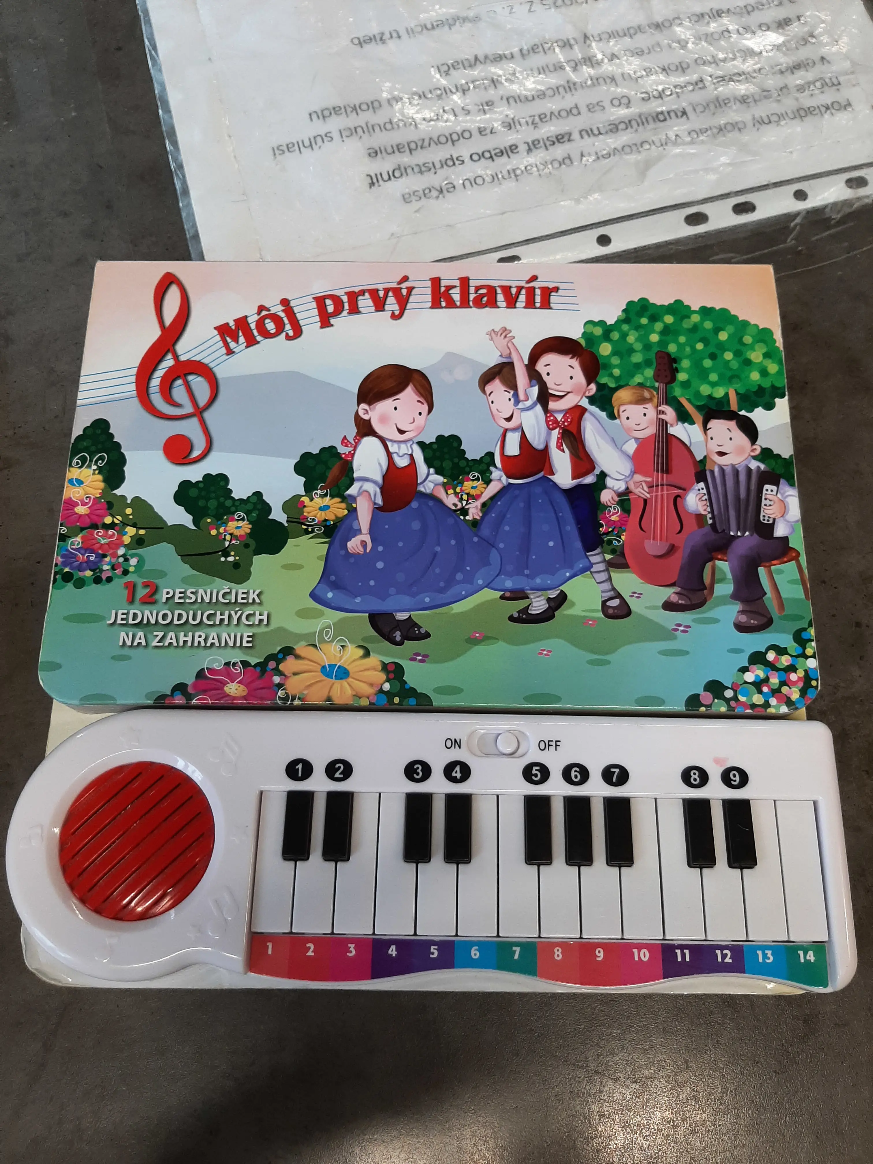 Mój prvý klavír,ako nový
