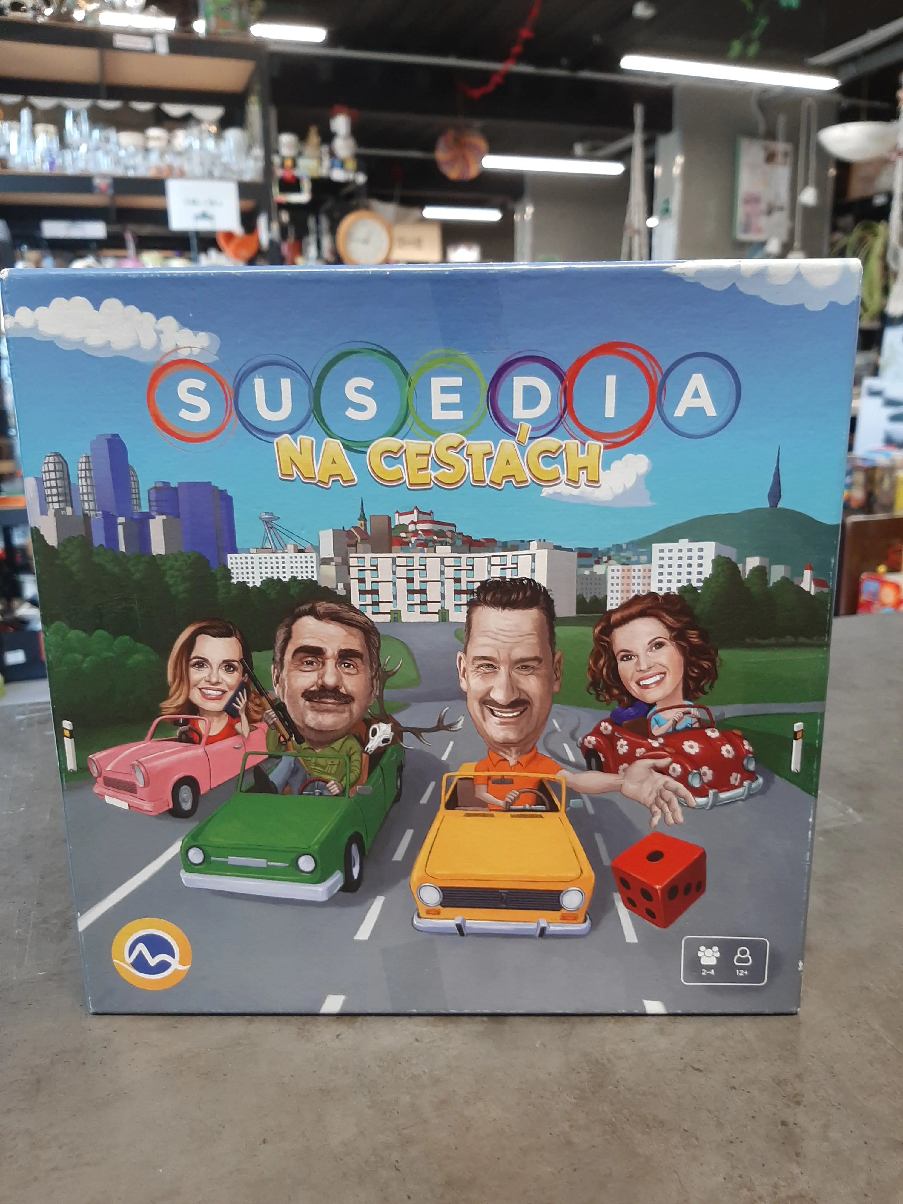 Susedia na cestách,spoločenská hra