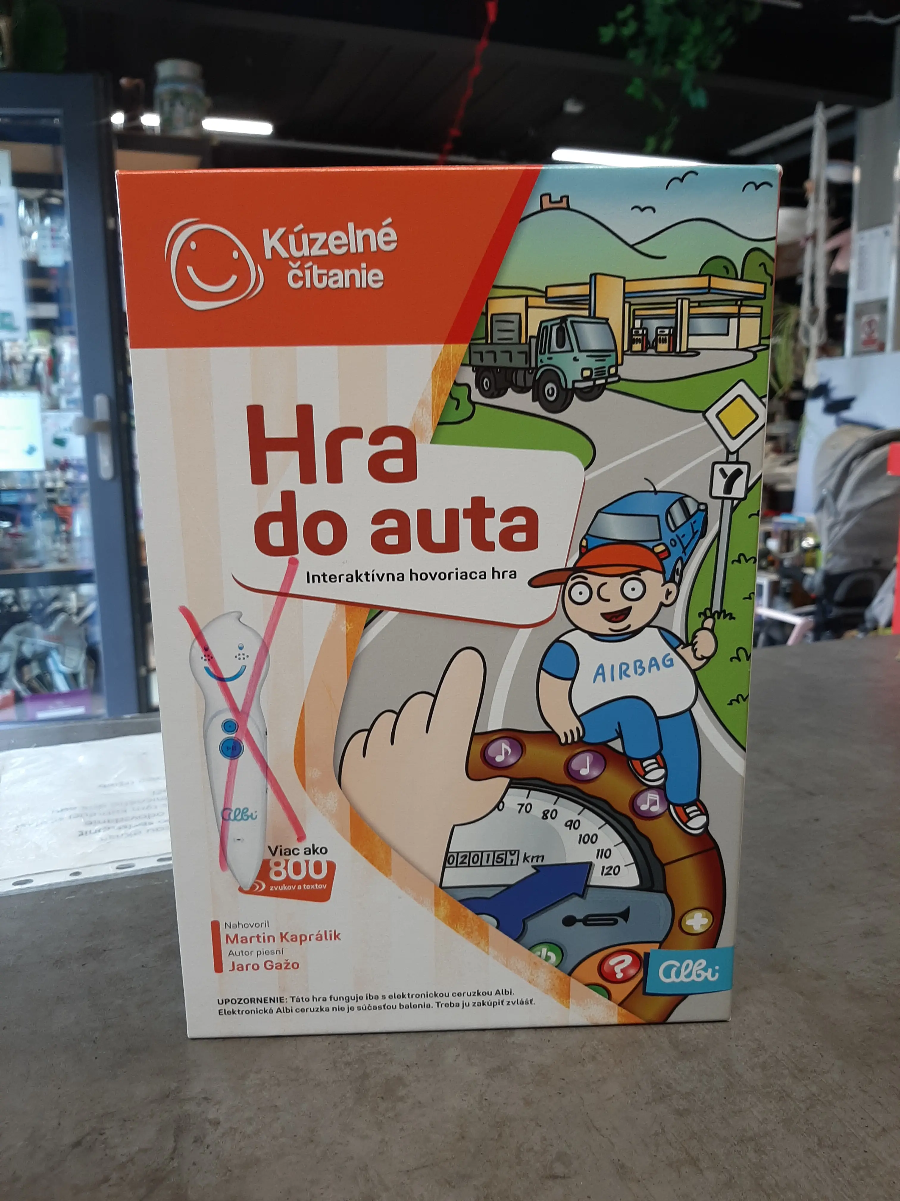 Hra do auta, Albi