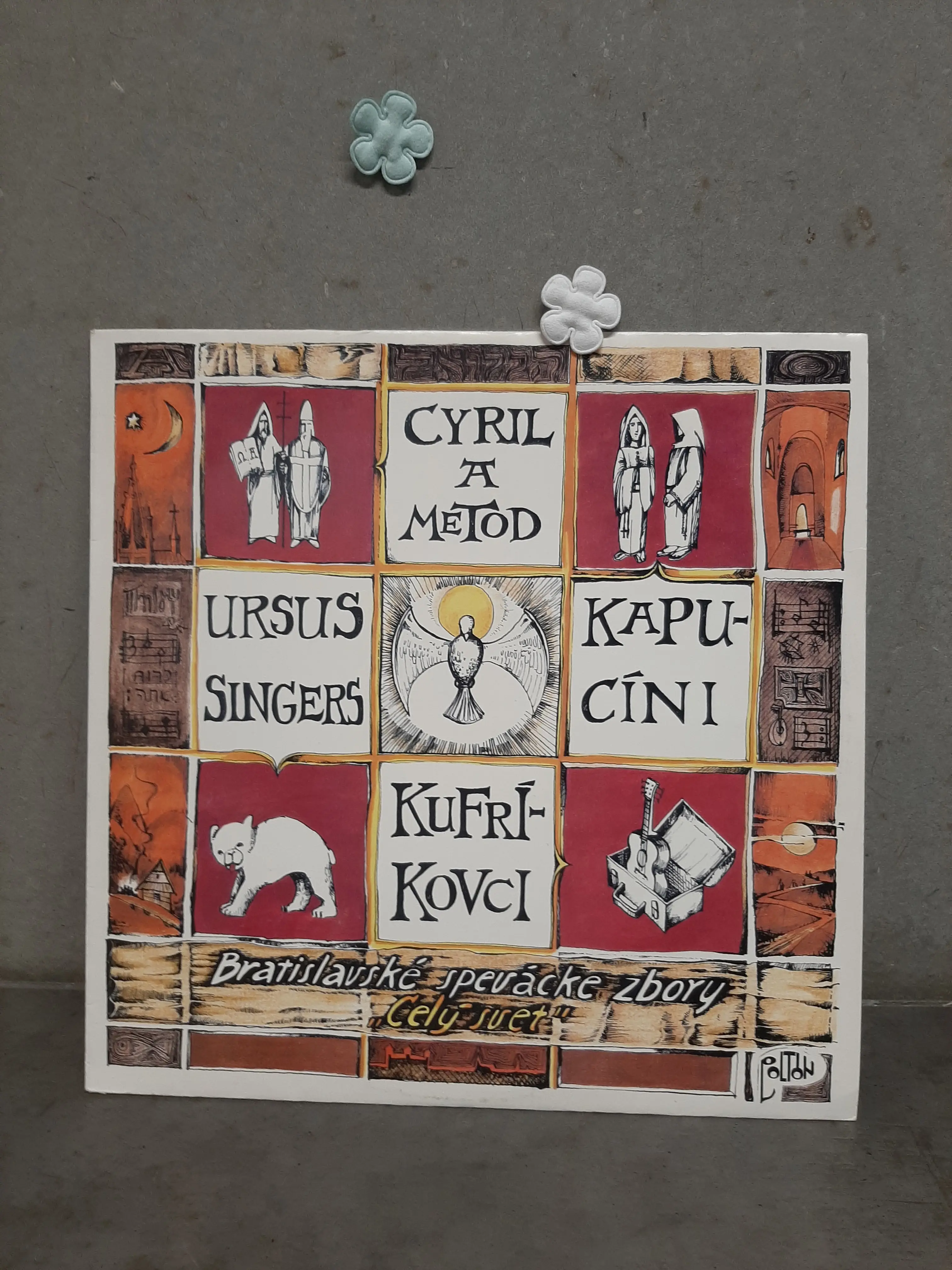 LP,,Celý svet,, Bratislavské spevácke zbory